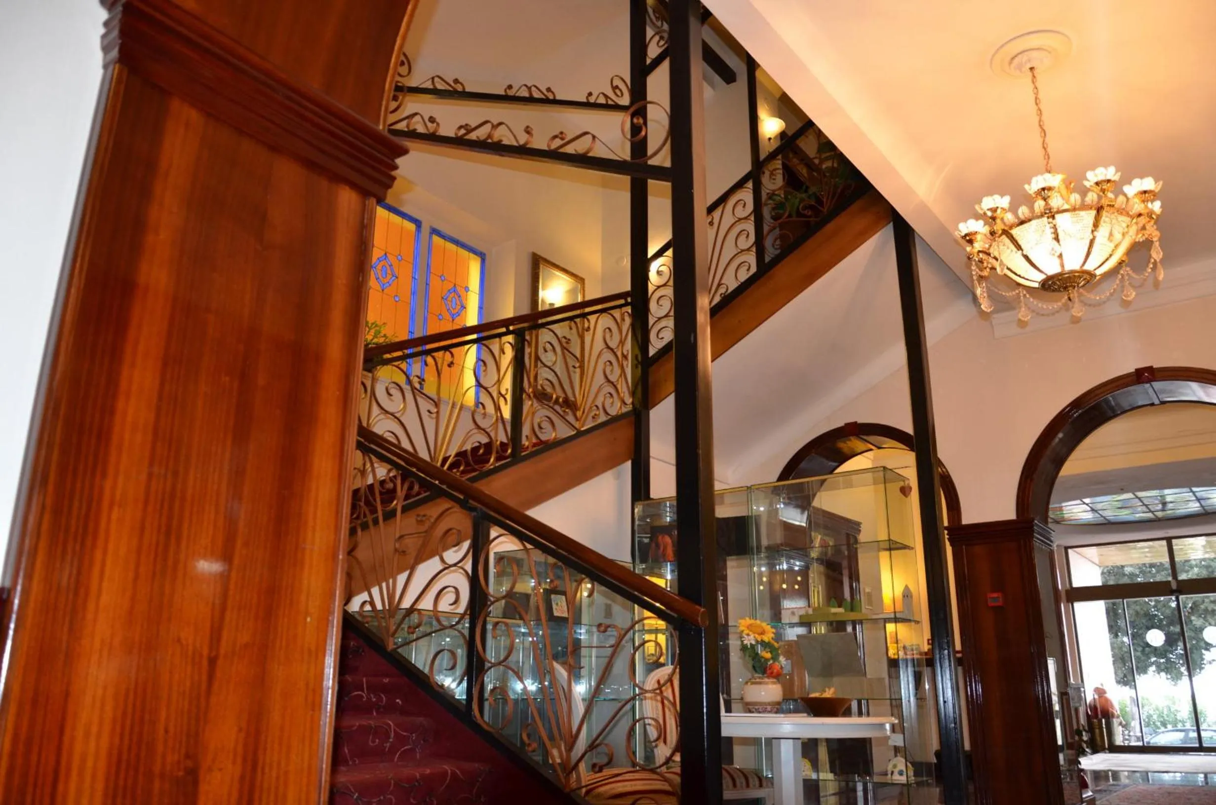 Lobby or reception in Hotel Mozart