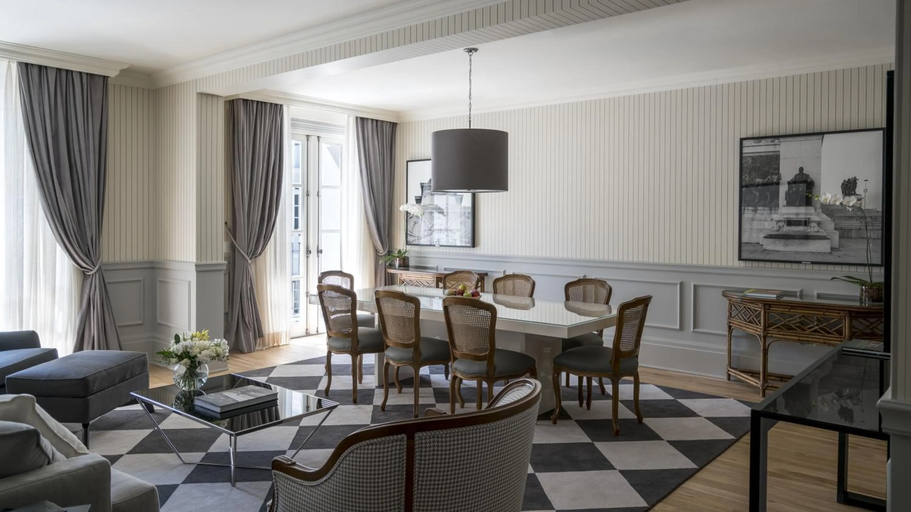 Living room in Palácio Tangará, Oetker Hotels