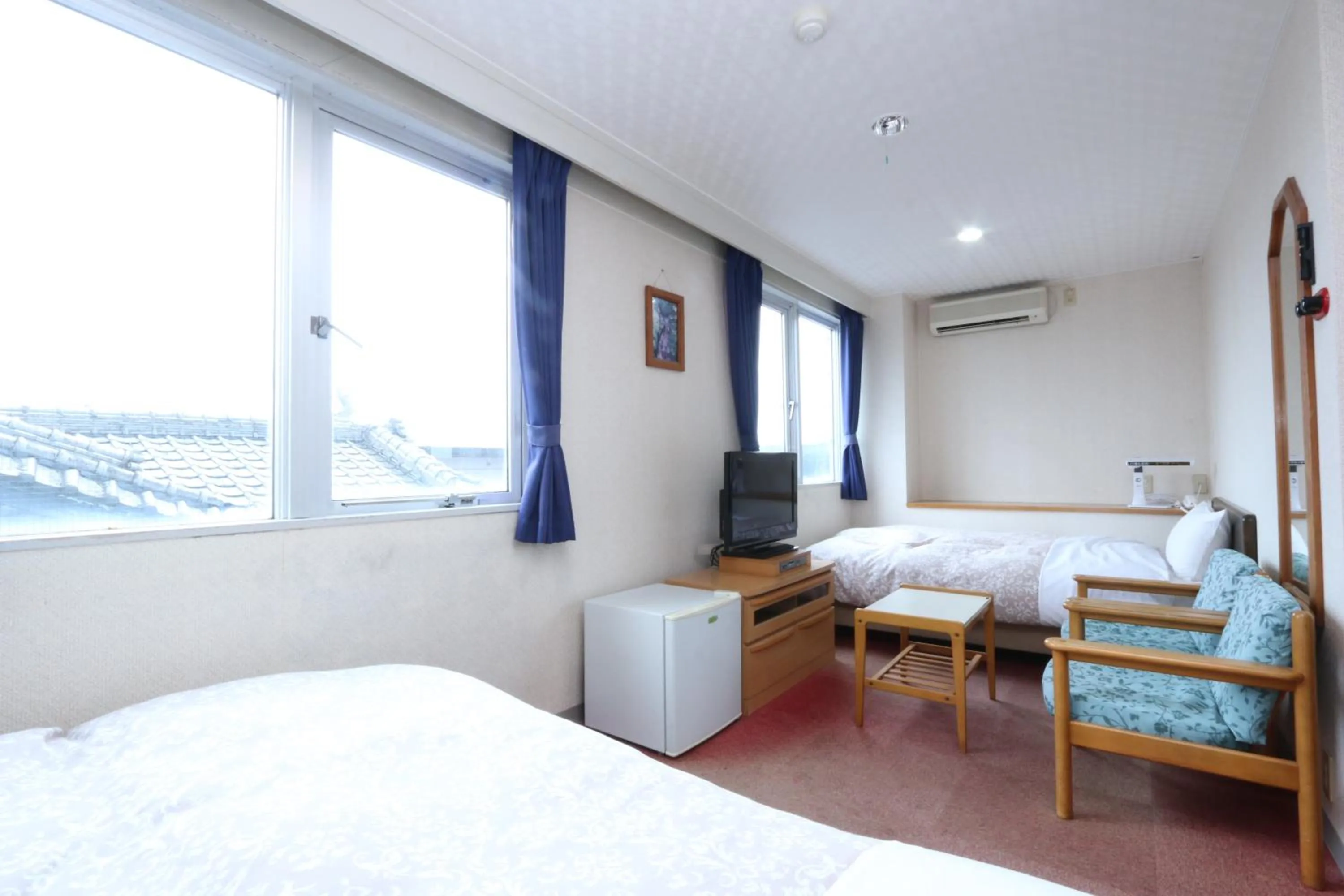 Bed in Hotel Auberge