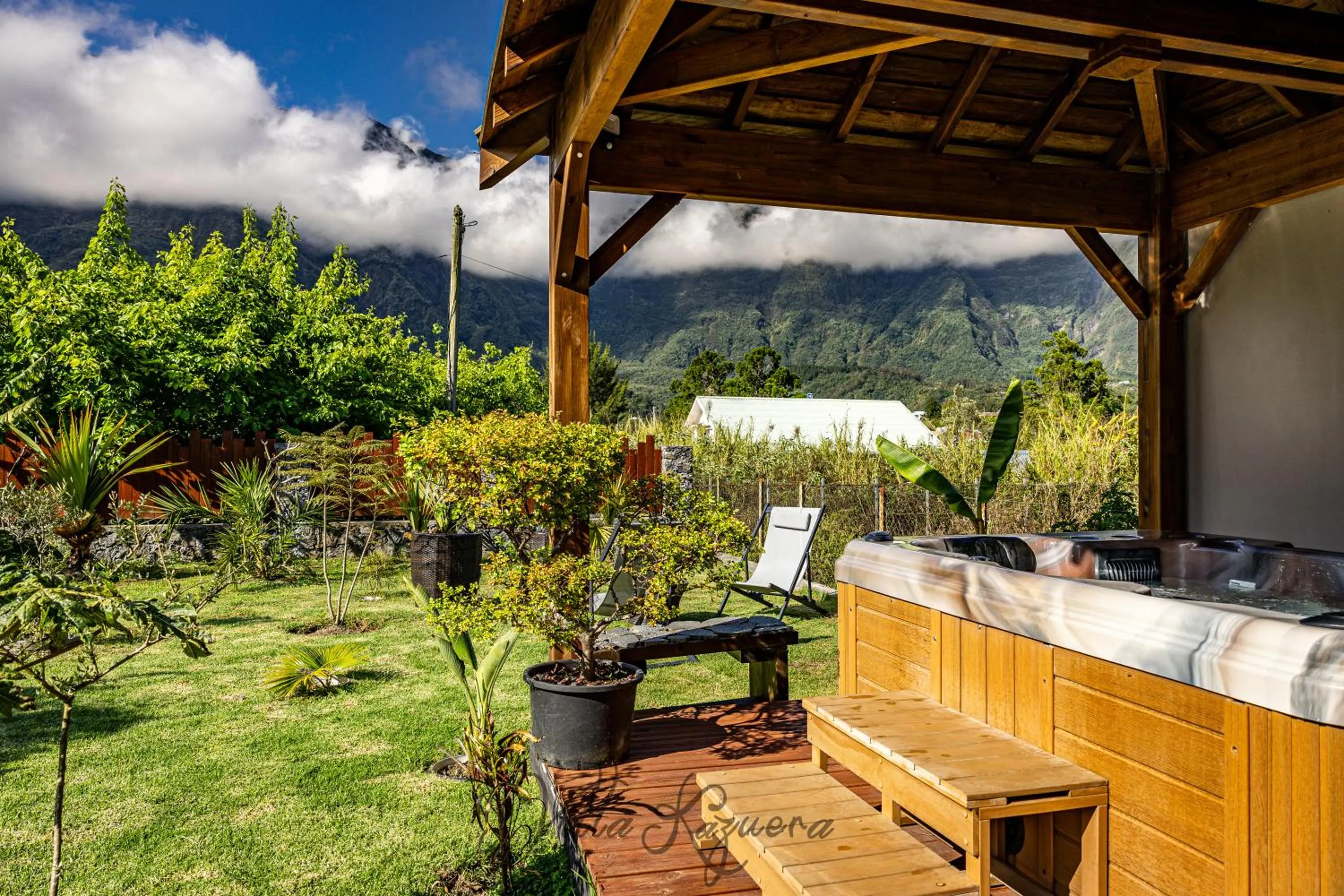 Garden in La Villa Kazuera