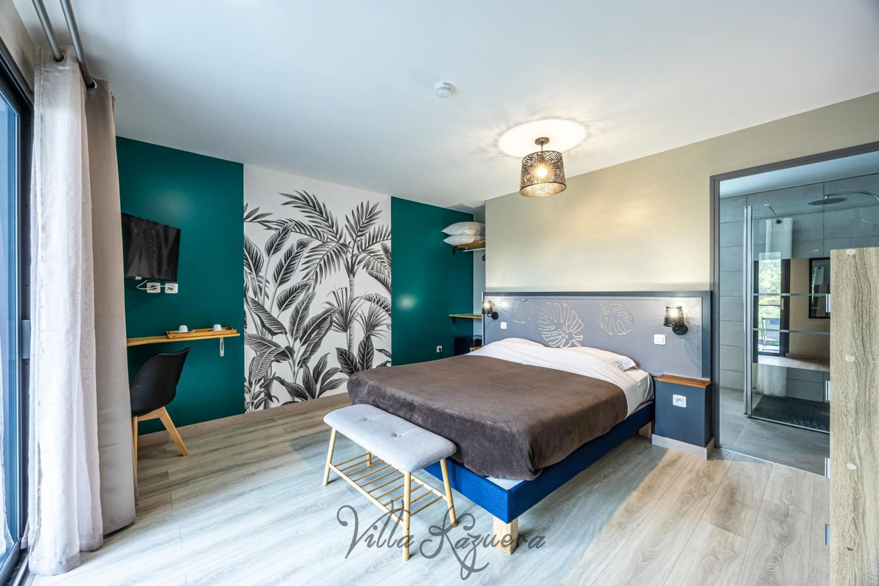 Bedroom, Bed in La Villa Kazuera