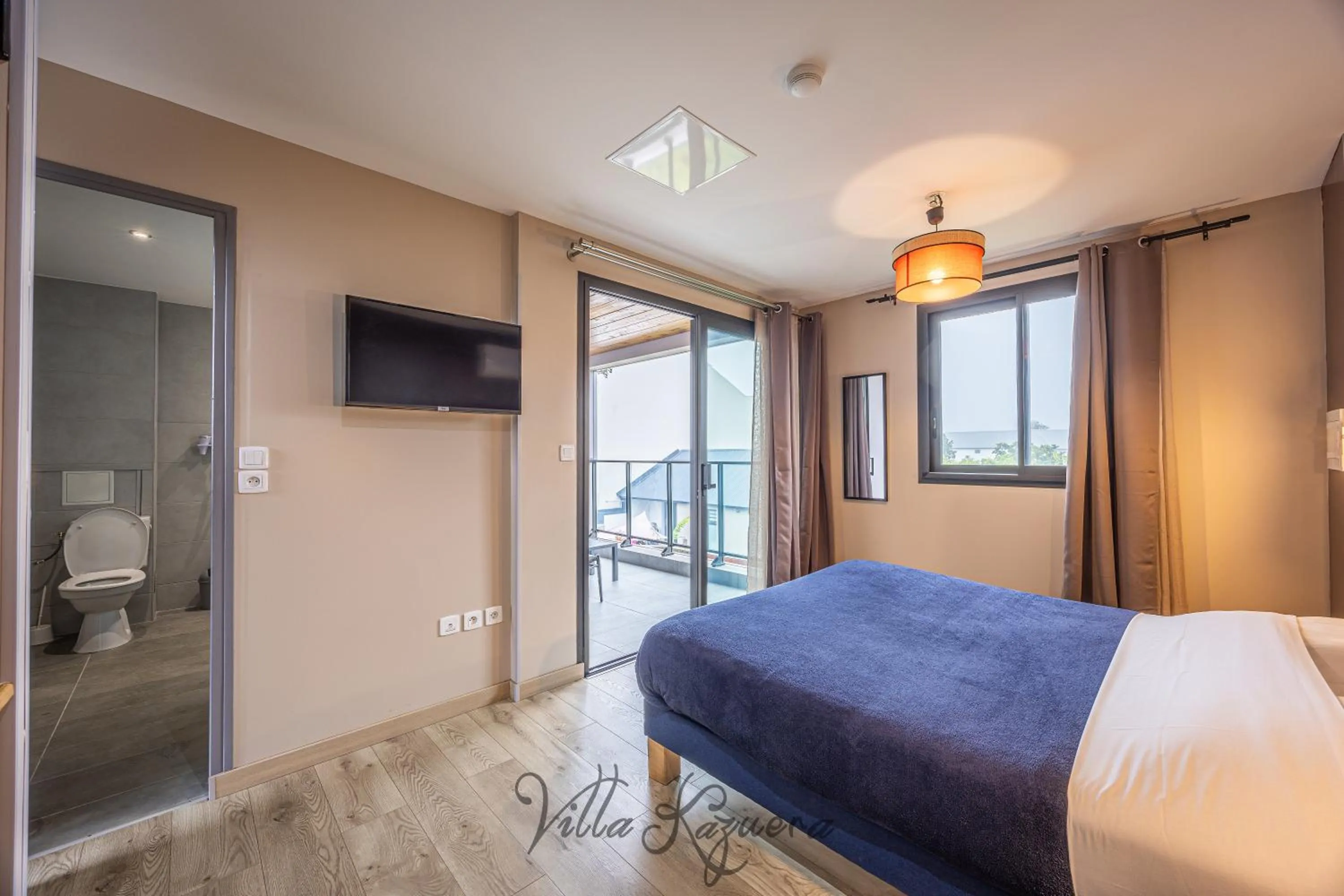 Bedroom, Bed in La Villa Kazuera