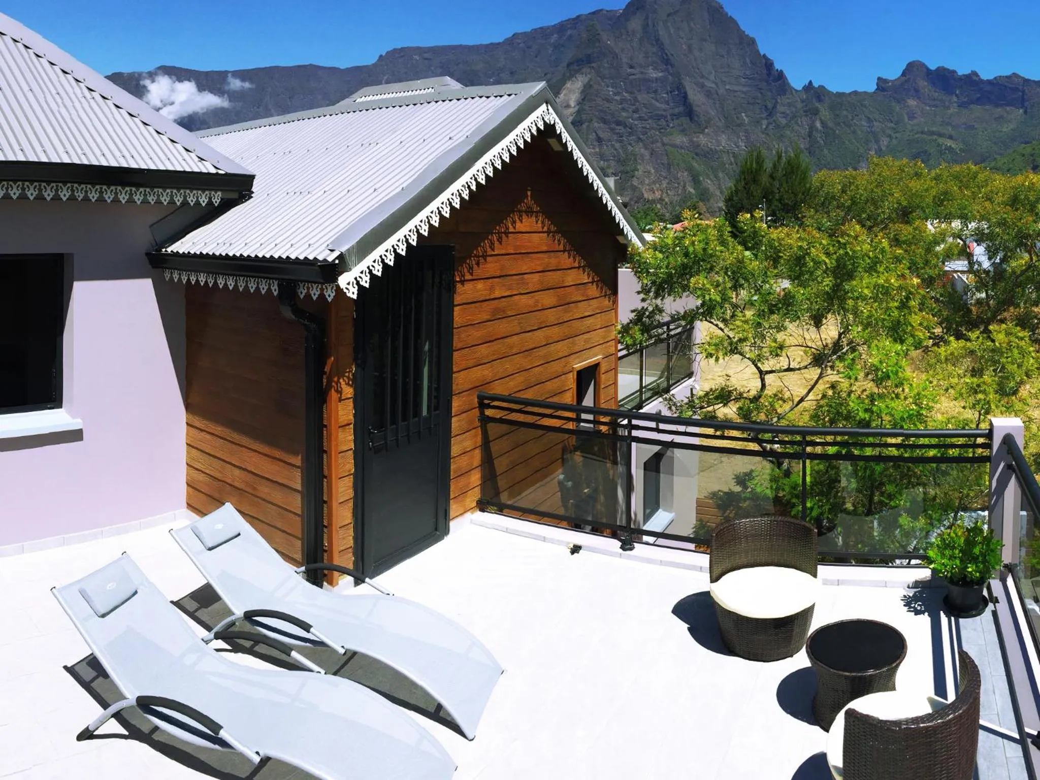Balcony/Terrace in La Villa Kazuera