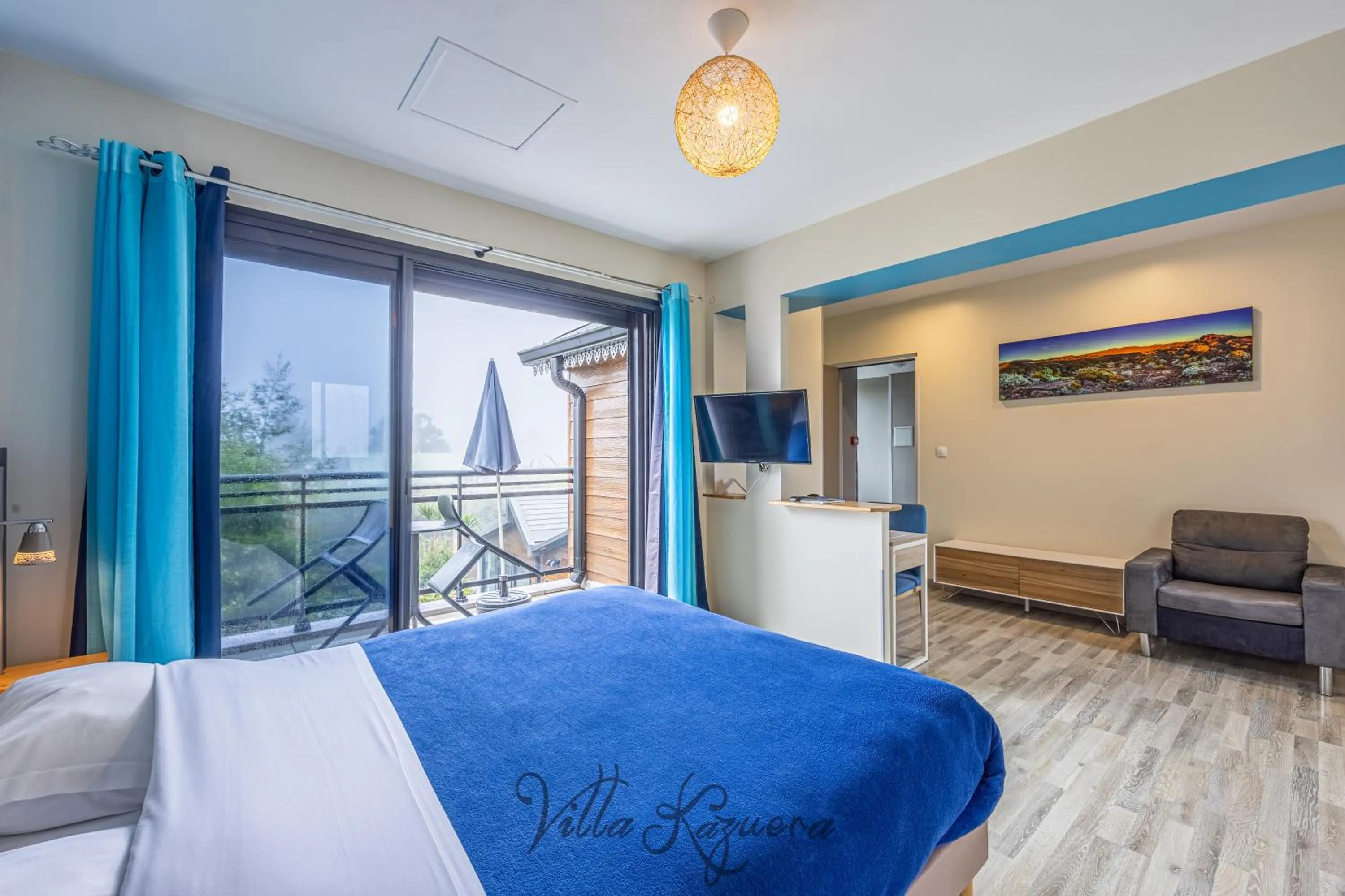 Bedroom, Bed in La Villa Kazuera