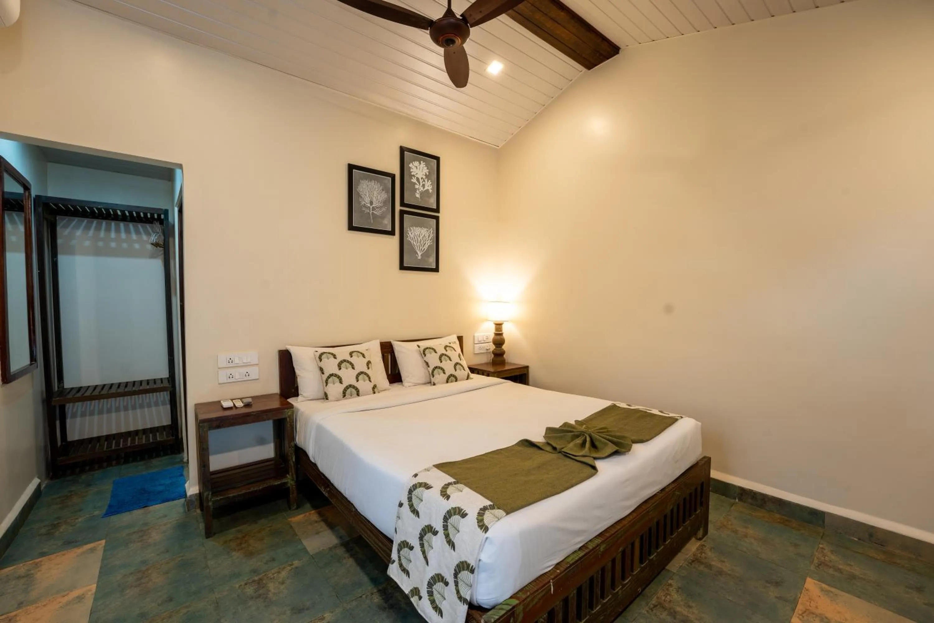 Bed in C Roque Beach Resort