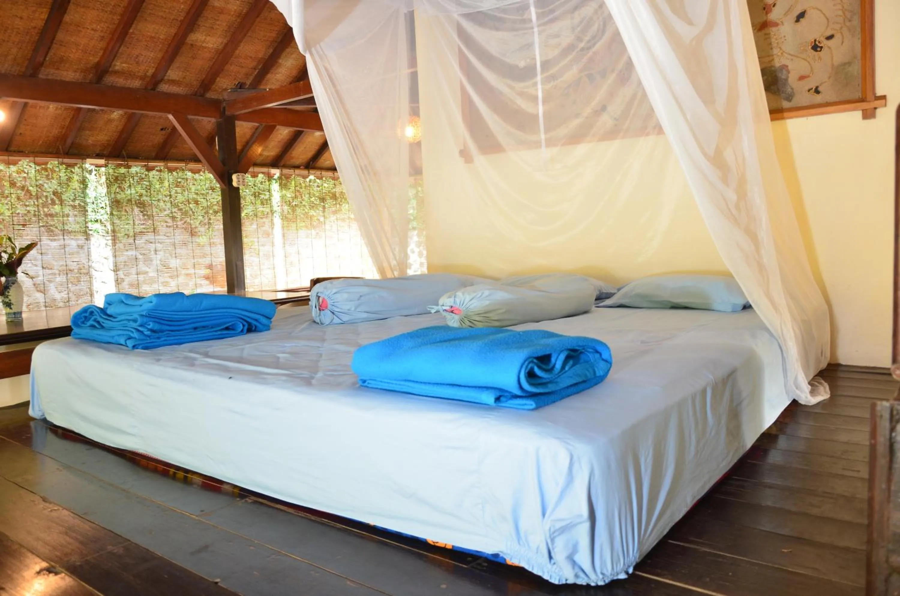 Bedroom, Bed in Ecolodge Seloliman