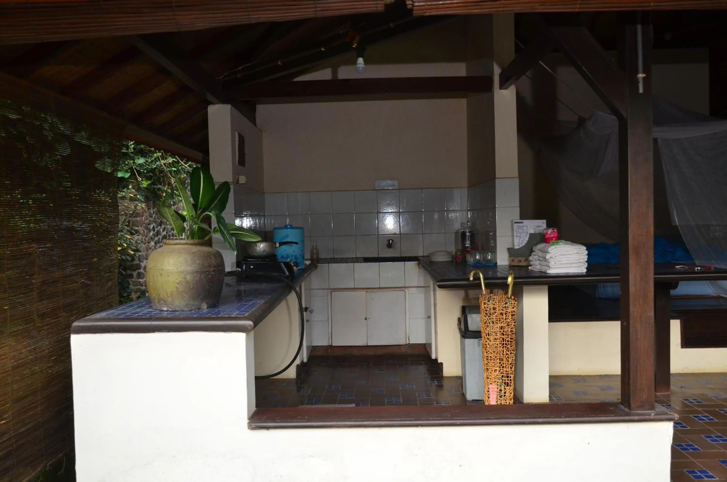 Kitchen or kitchenette in Ecolodge Seloliman