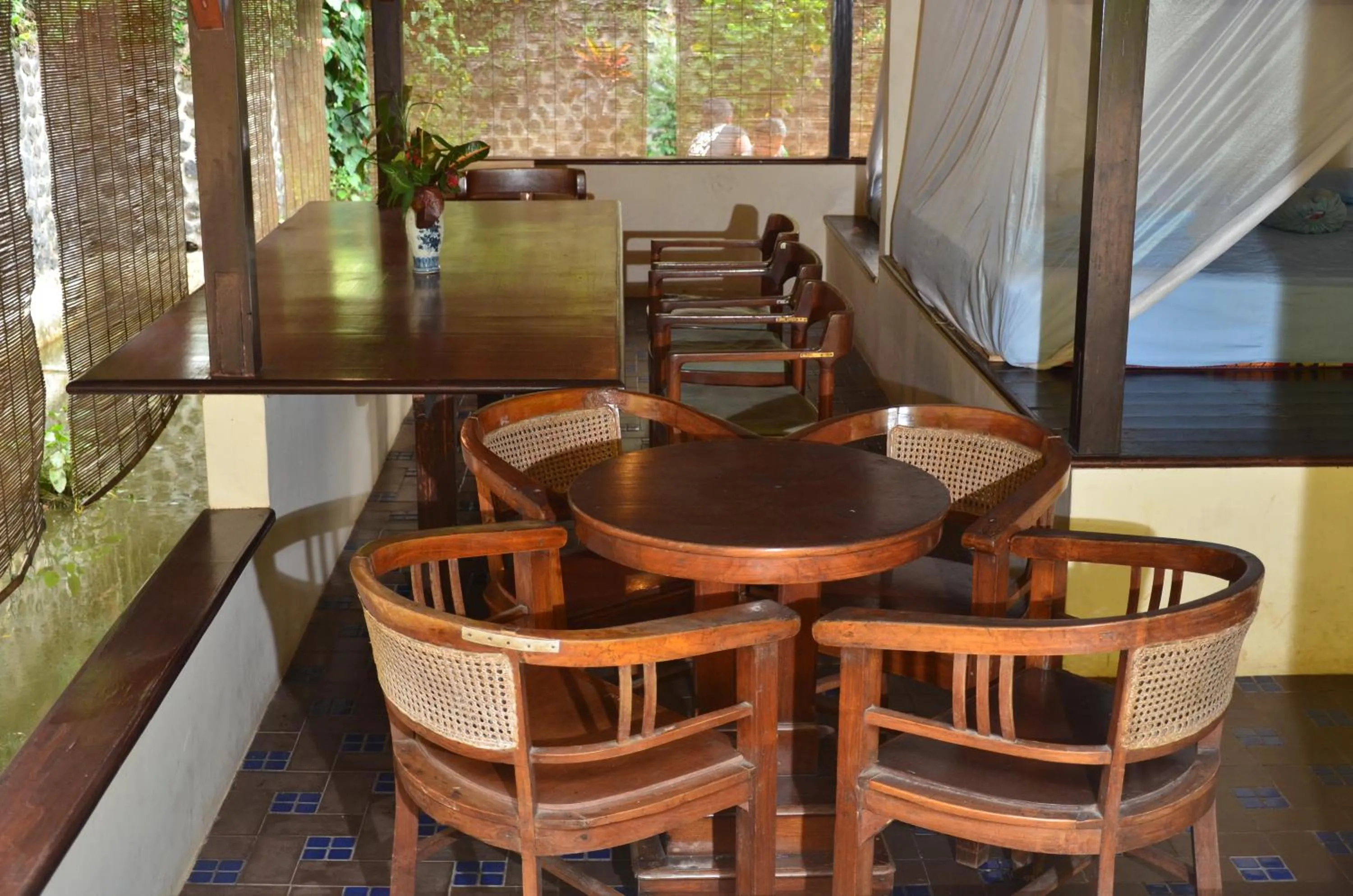 Seating area in Ecolodge Seloliman