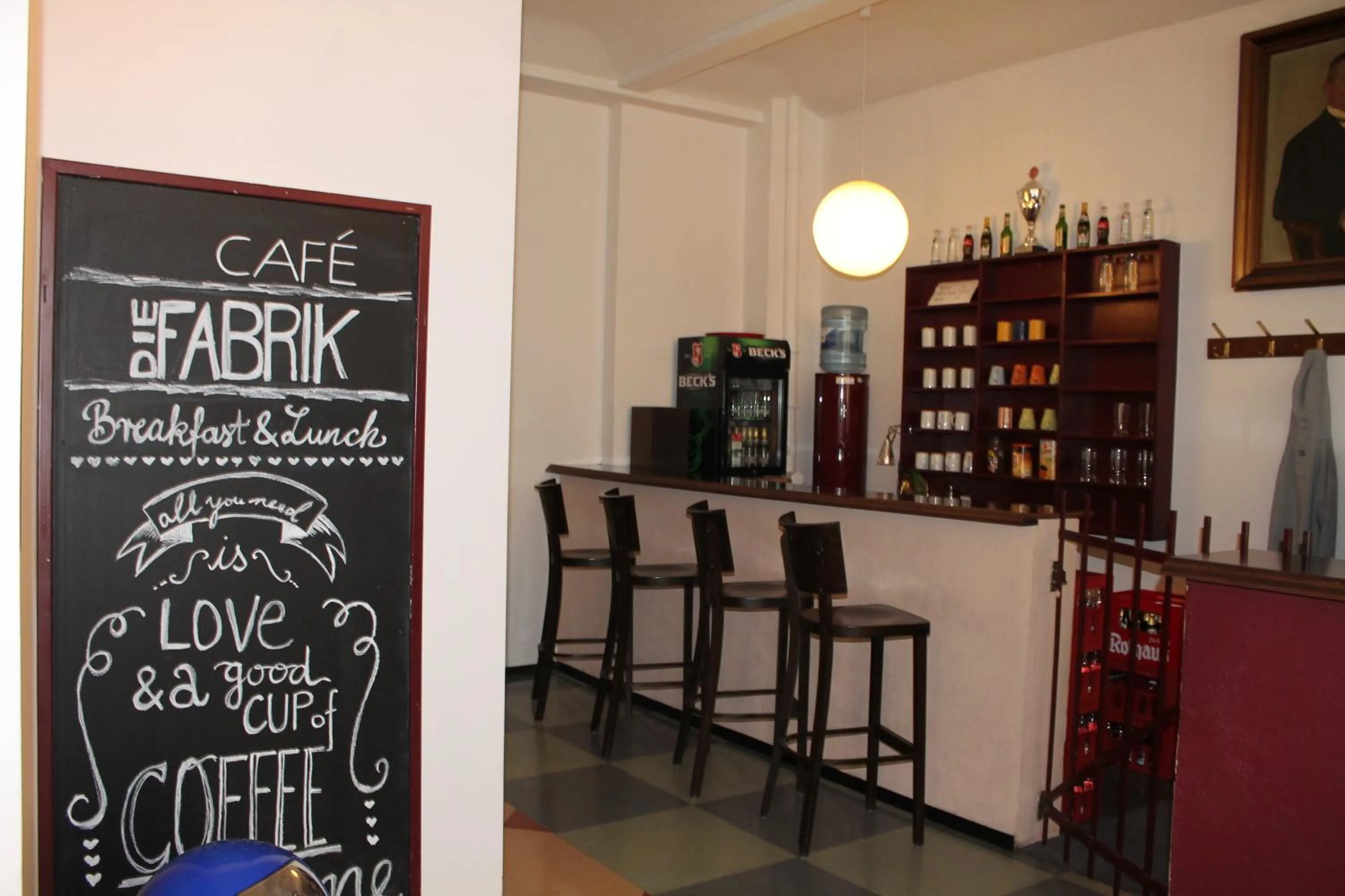 Lounge or bar in Die Fabrik - Hostel