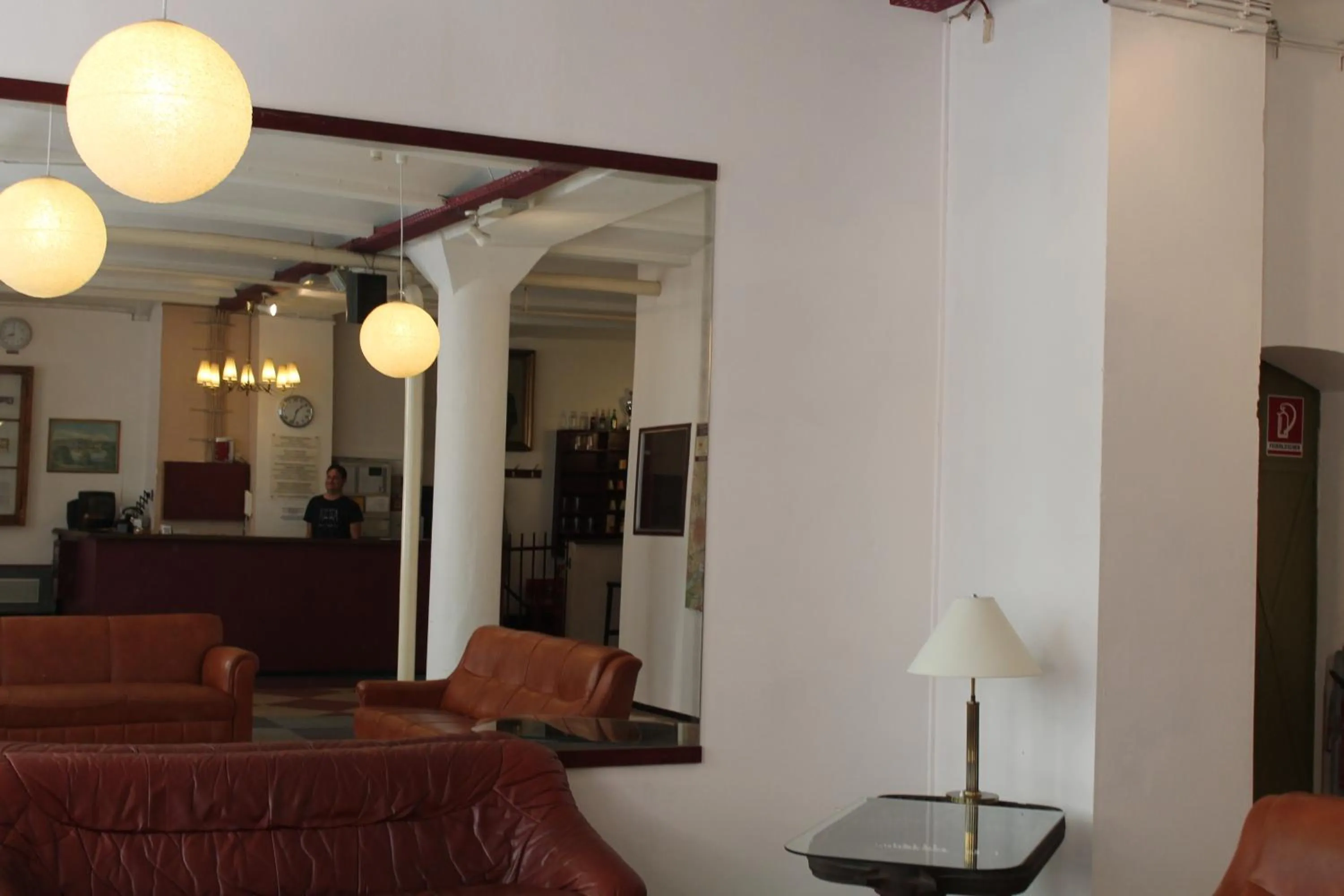 Lobby or reception in Die Fabrik - Hostel
