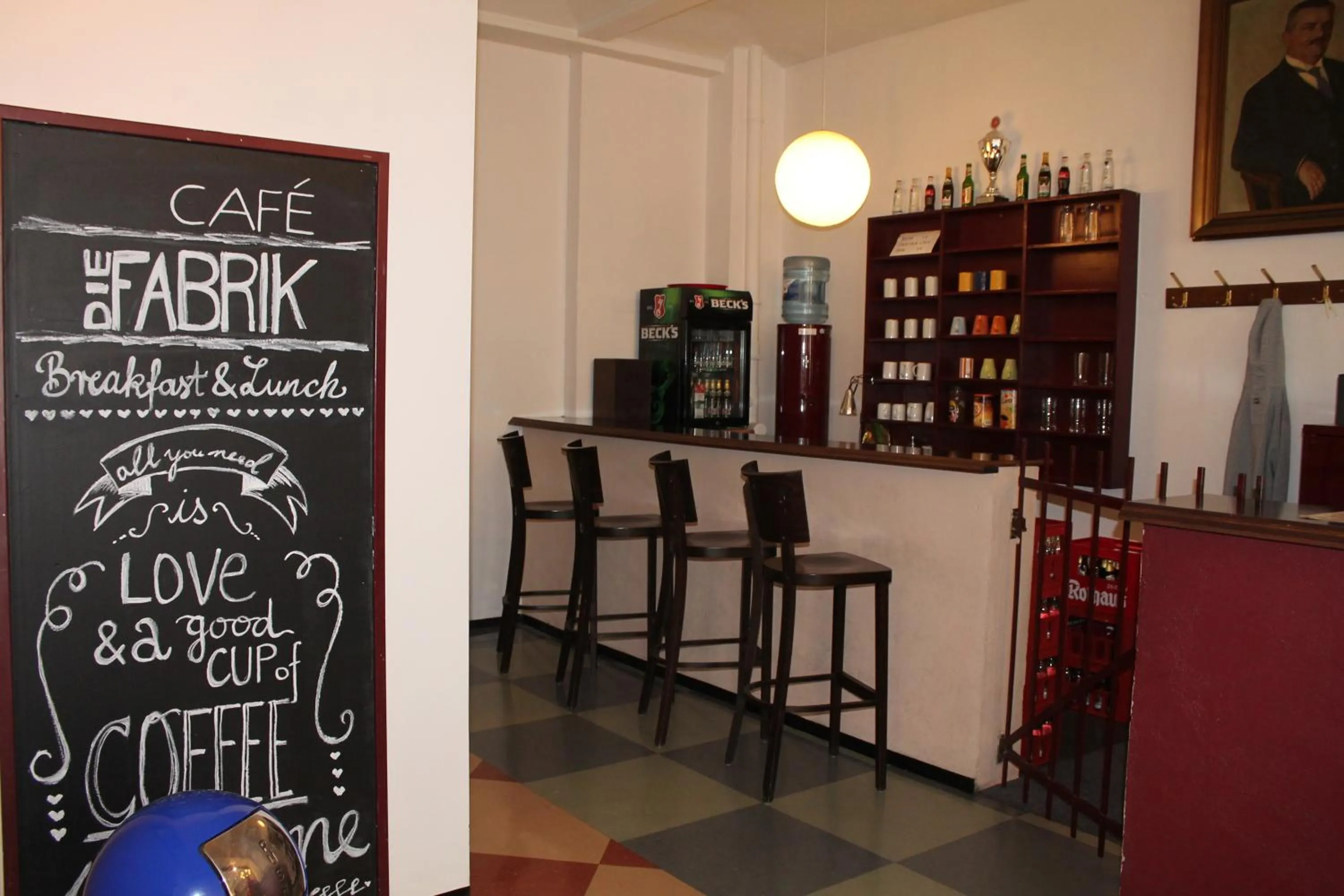 Lounge or bar in Die Fabrik - Hostel