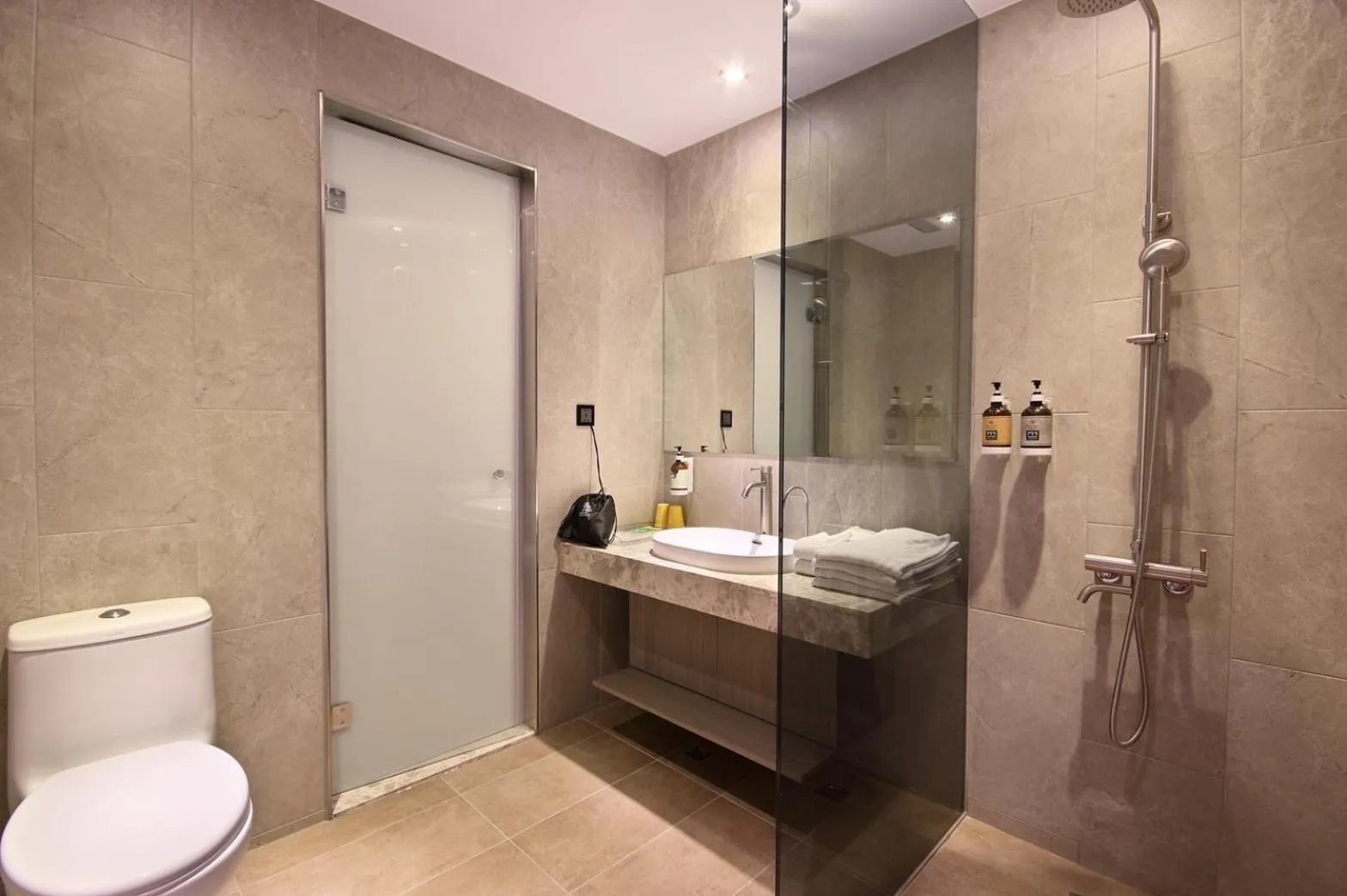 Shower in Region Motel