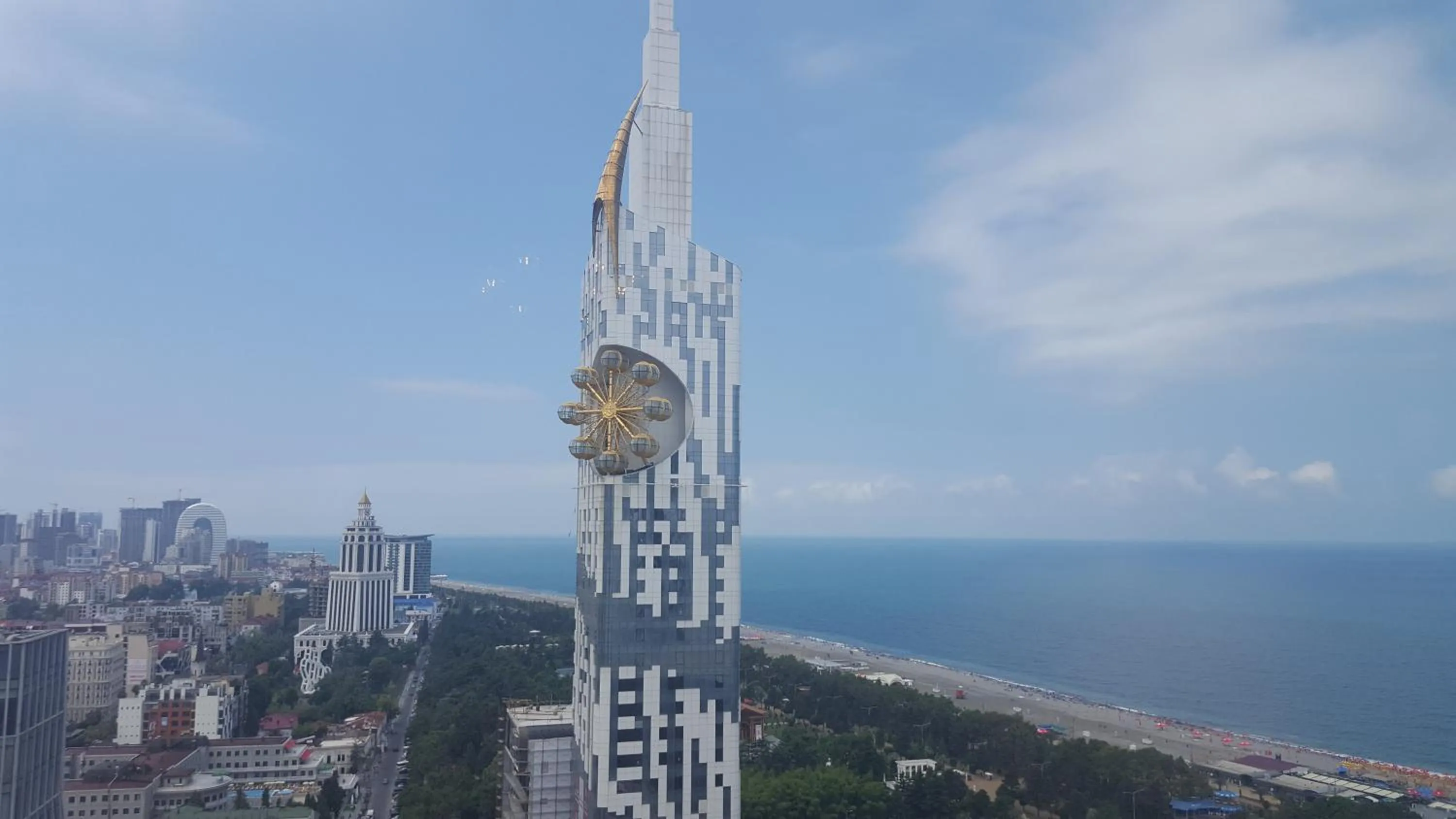 City view in Mimino Apartment Deluxe First Line (C I)