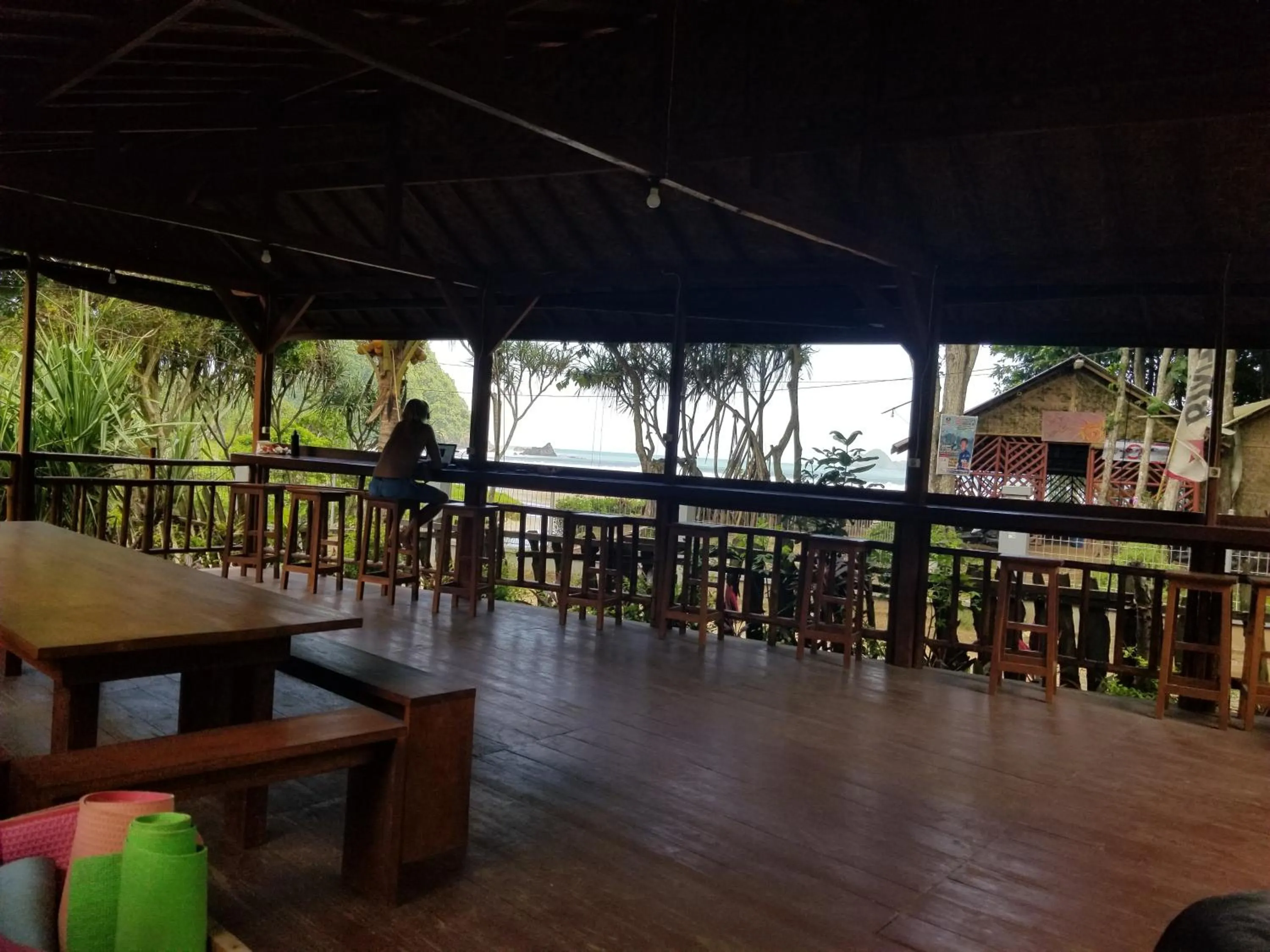 Balcony/Terrace in Mojosurf Camp Red Island
