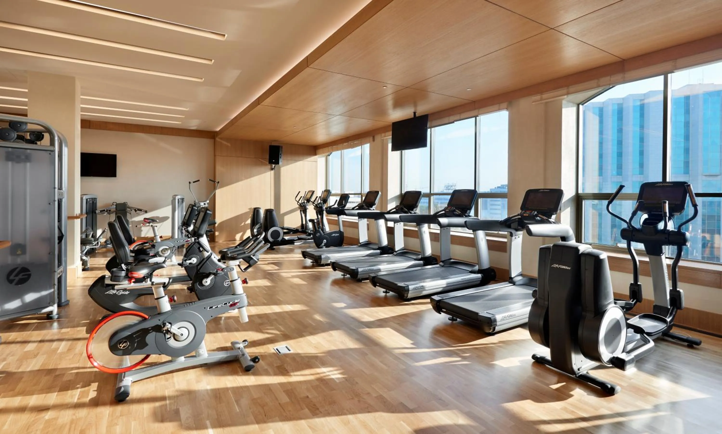 Fitness centre/facilities in Hyatt Regency Tashkent