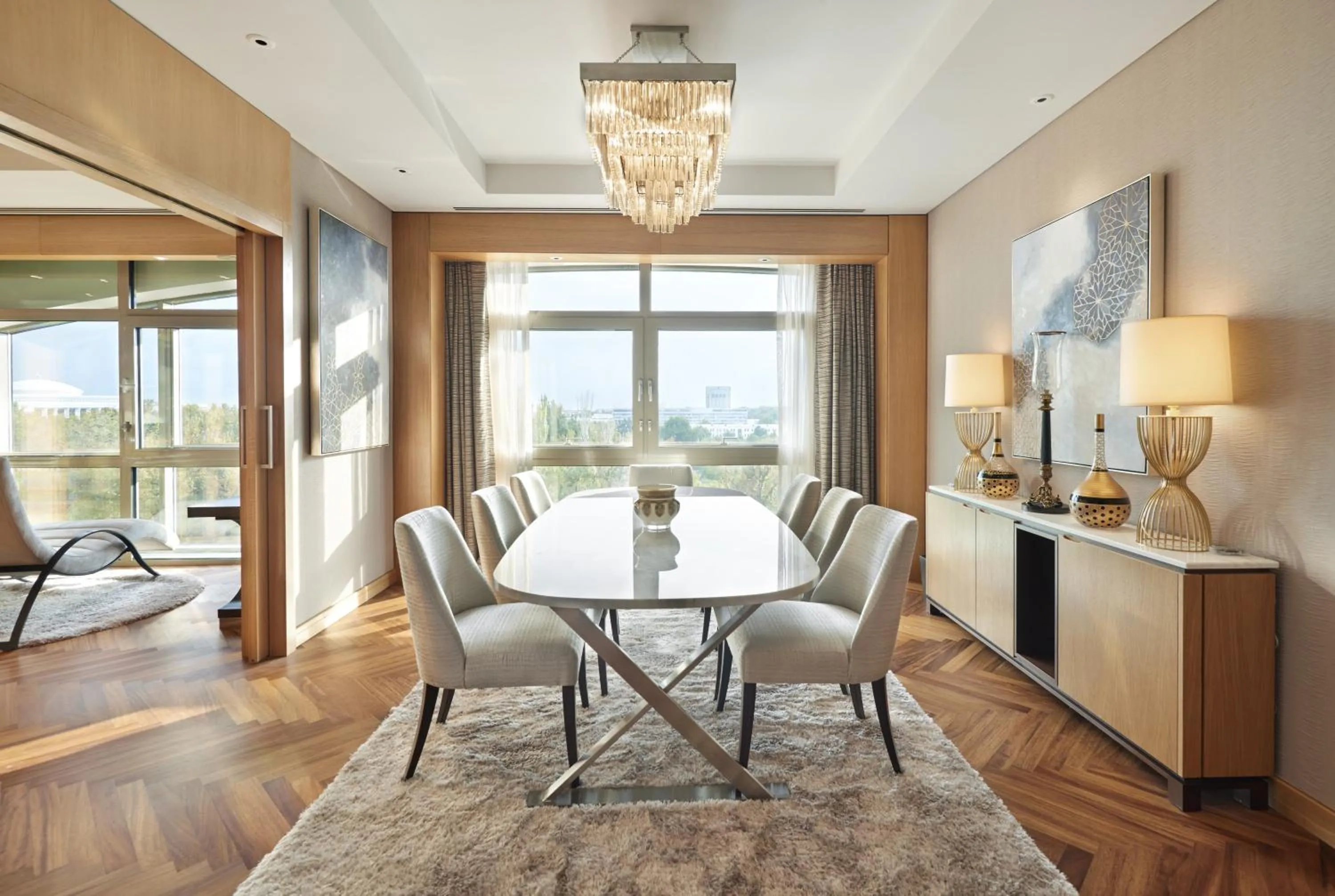 Seating area in Hyatt Regency Tashkent