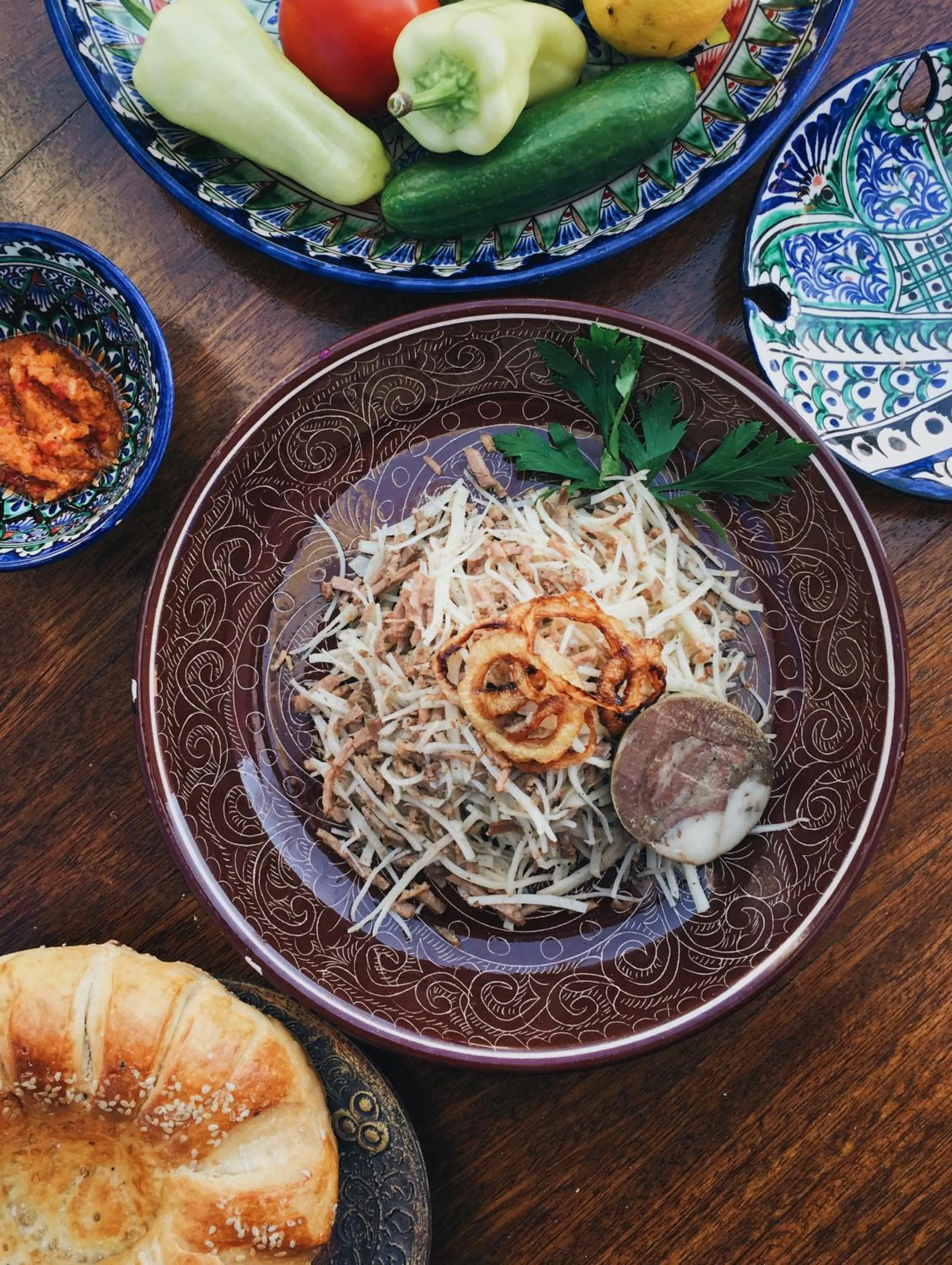 Food close-up in Hyatt Regency Tashkent
