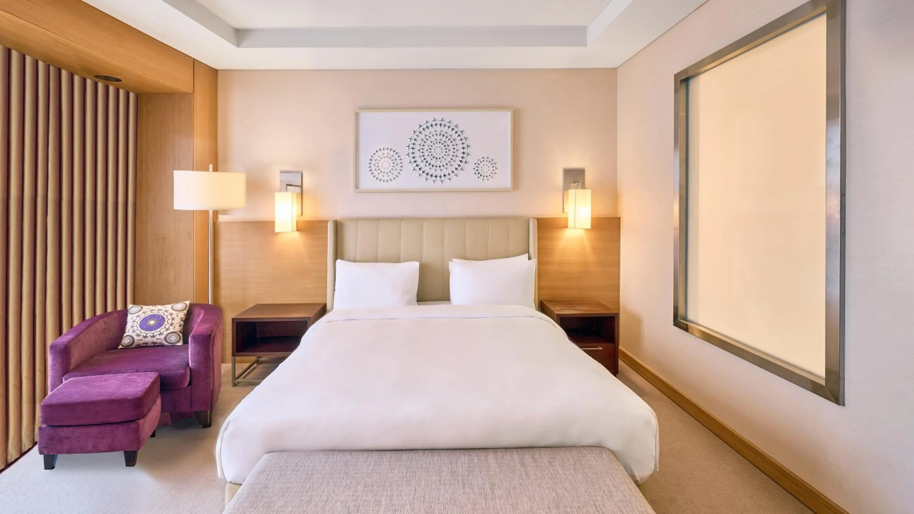 Bed in Hyatt Regency Tashkent