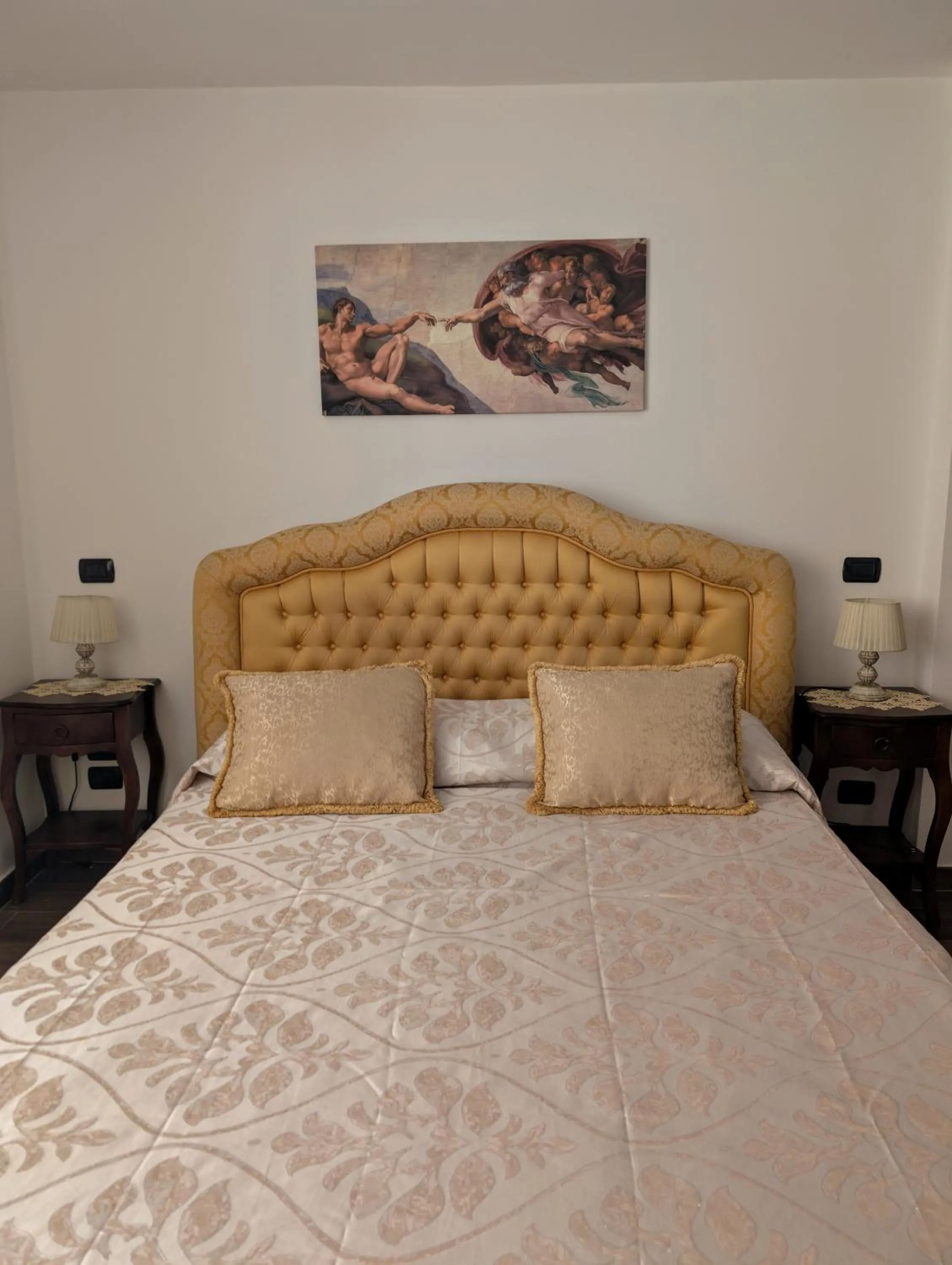 Bedroom, Bed in B&Bobo