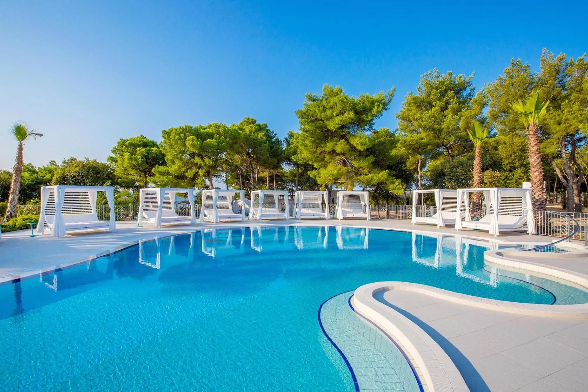 Swimming pool in Amadria Park Beach Hotel Jure