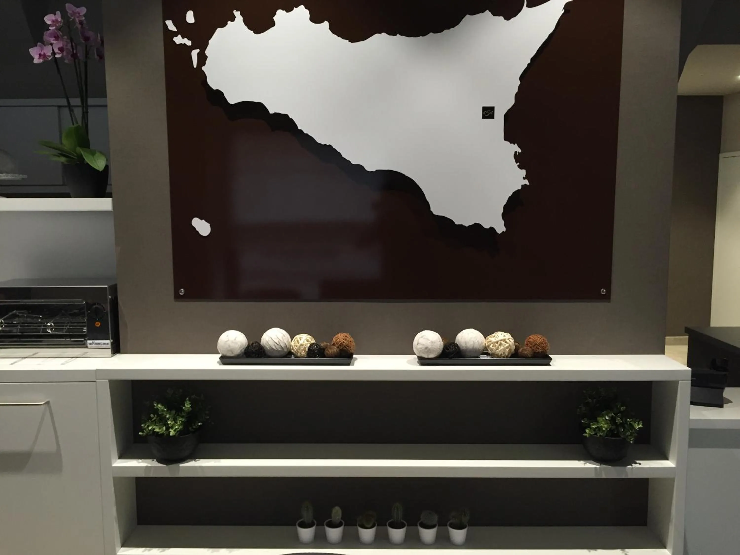 Lobby or reception in ETNEA 454 Catania Luxury Rooms