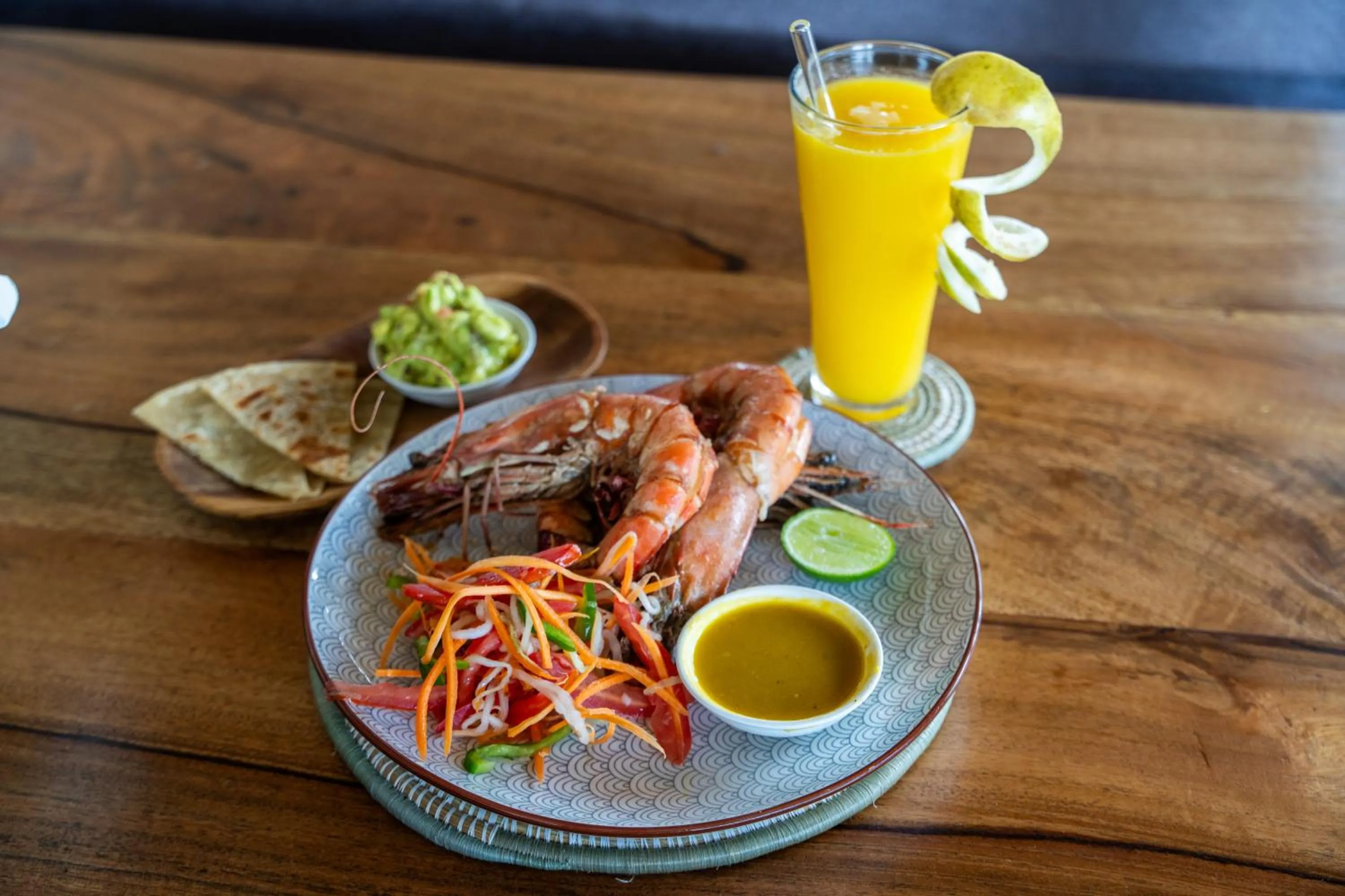 Food in Mnana Beach Bungalows