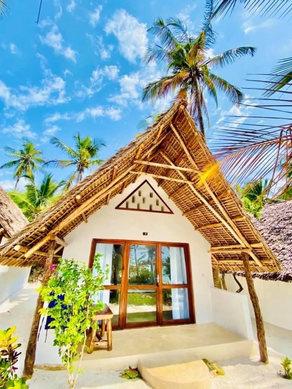 Balcony/Terrace in Mnana Beach Bungalows