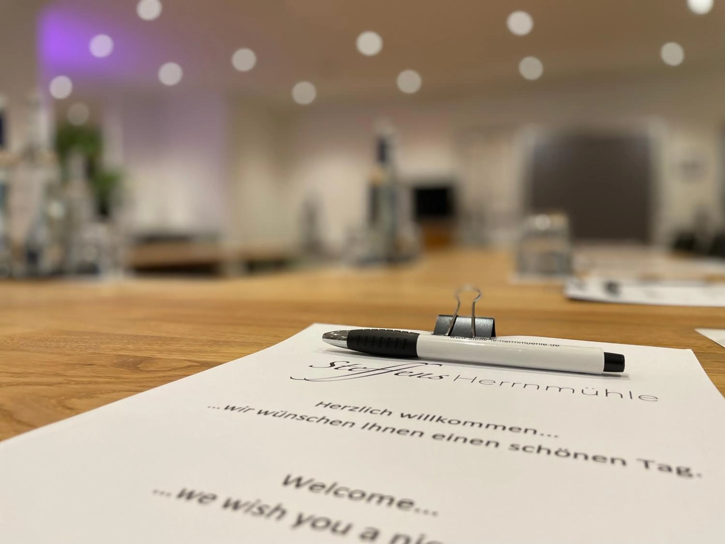 Meeting/conference room in Steffens Herrnmuehle