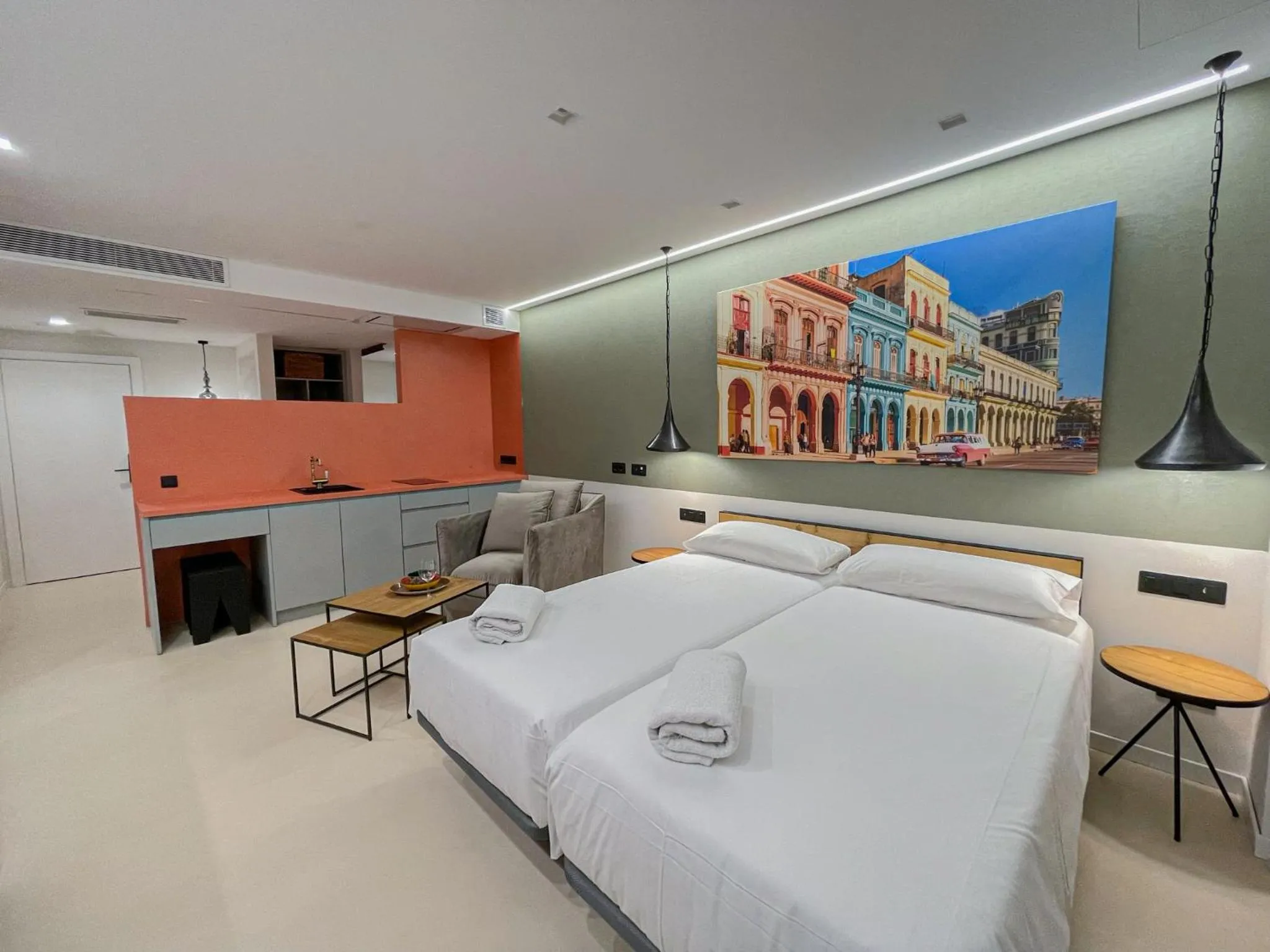 Bed in Gran Marina Suites