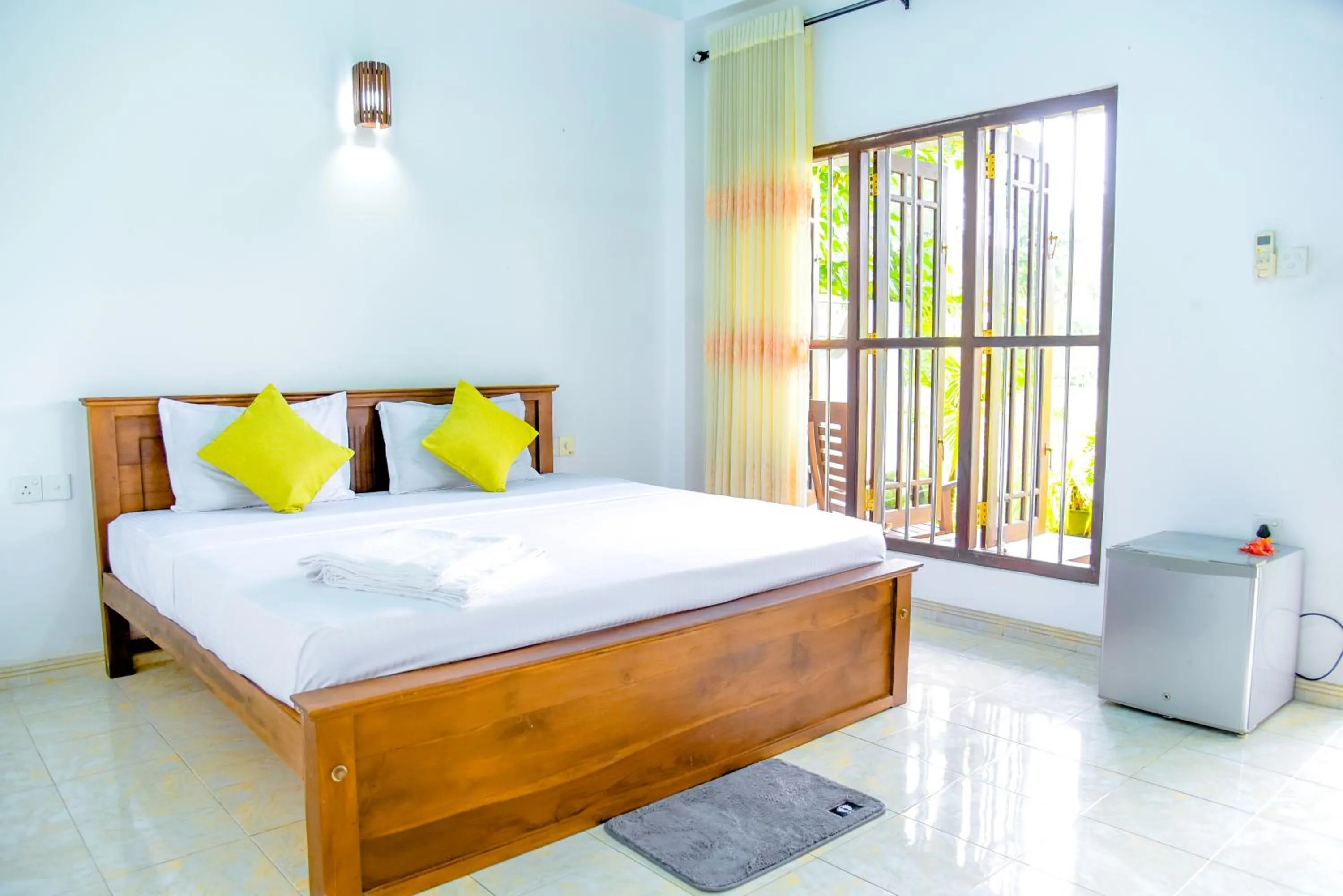 Bedroom, Bed in Paddy Field View Resort