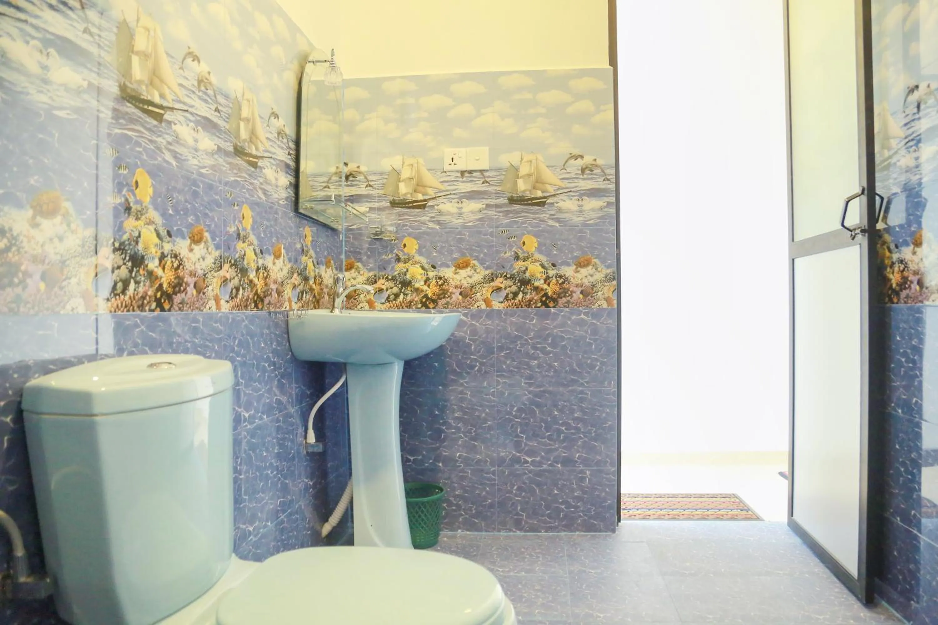 Bathroom in Paddy Field View Resort