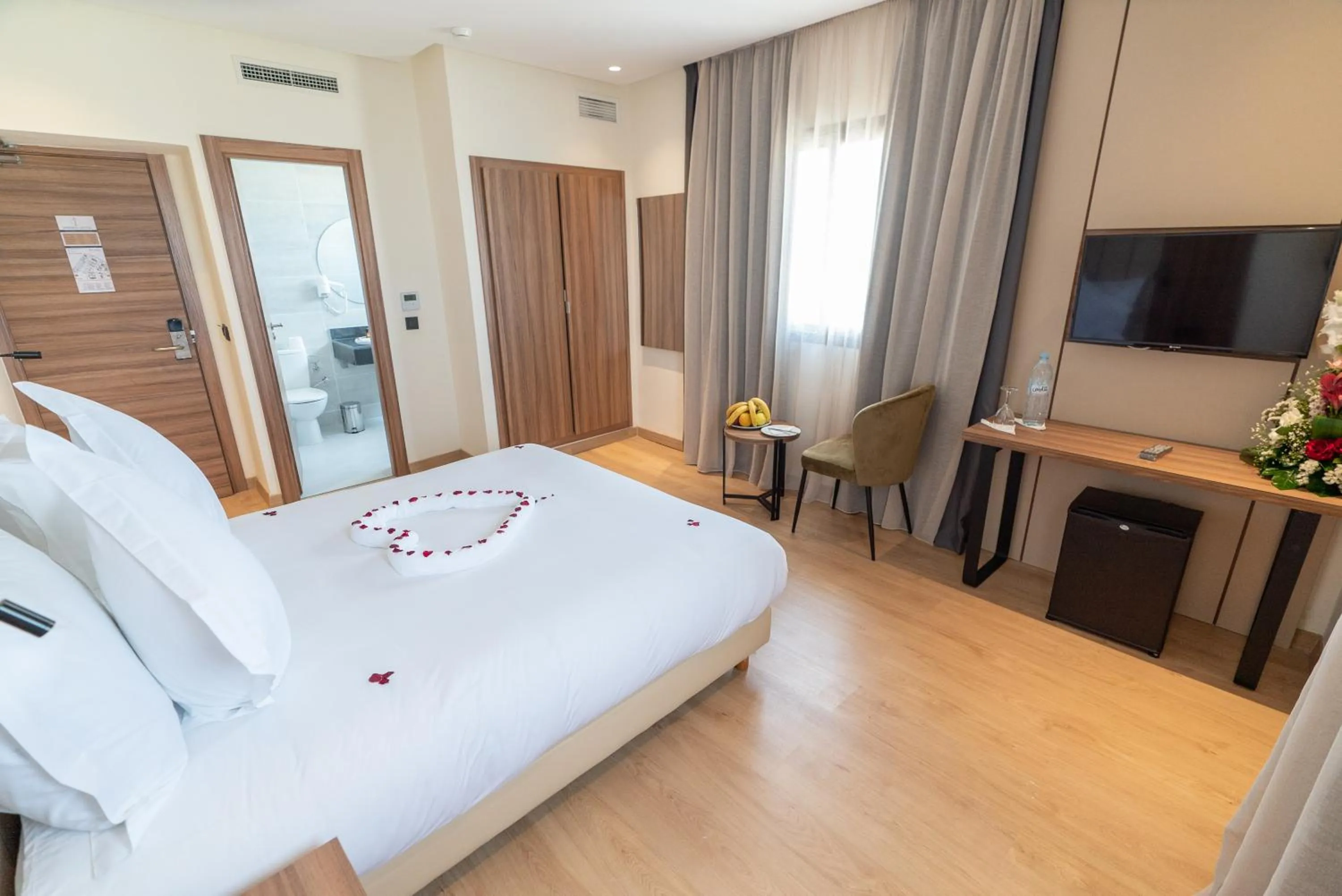 Bed in Imperial Boutique Hotel Rabat