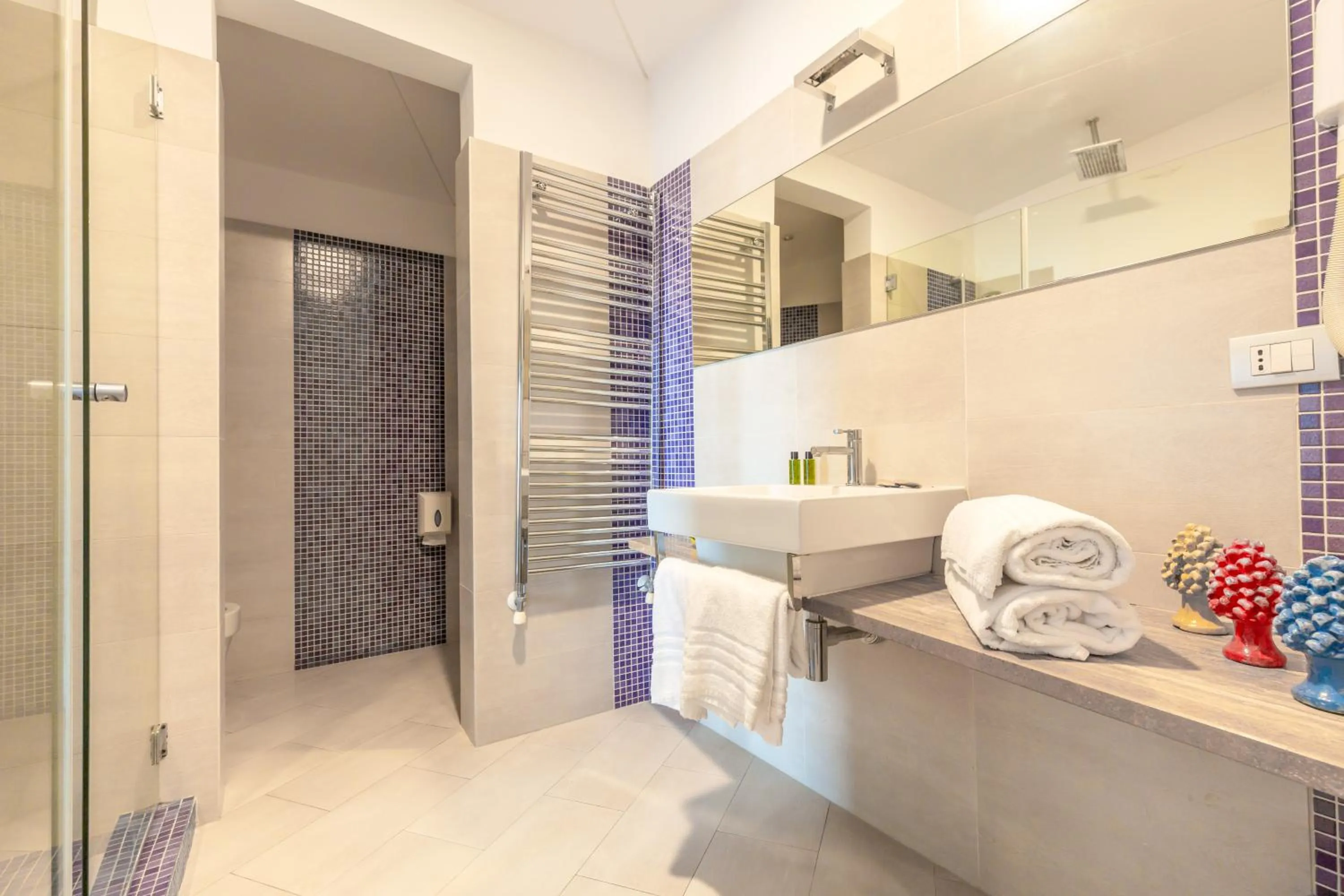 Shower in Hotel Giosue' a mare Sorrento