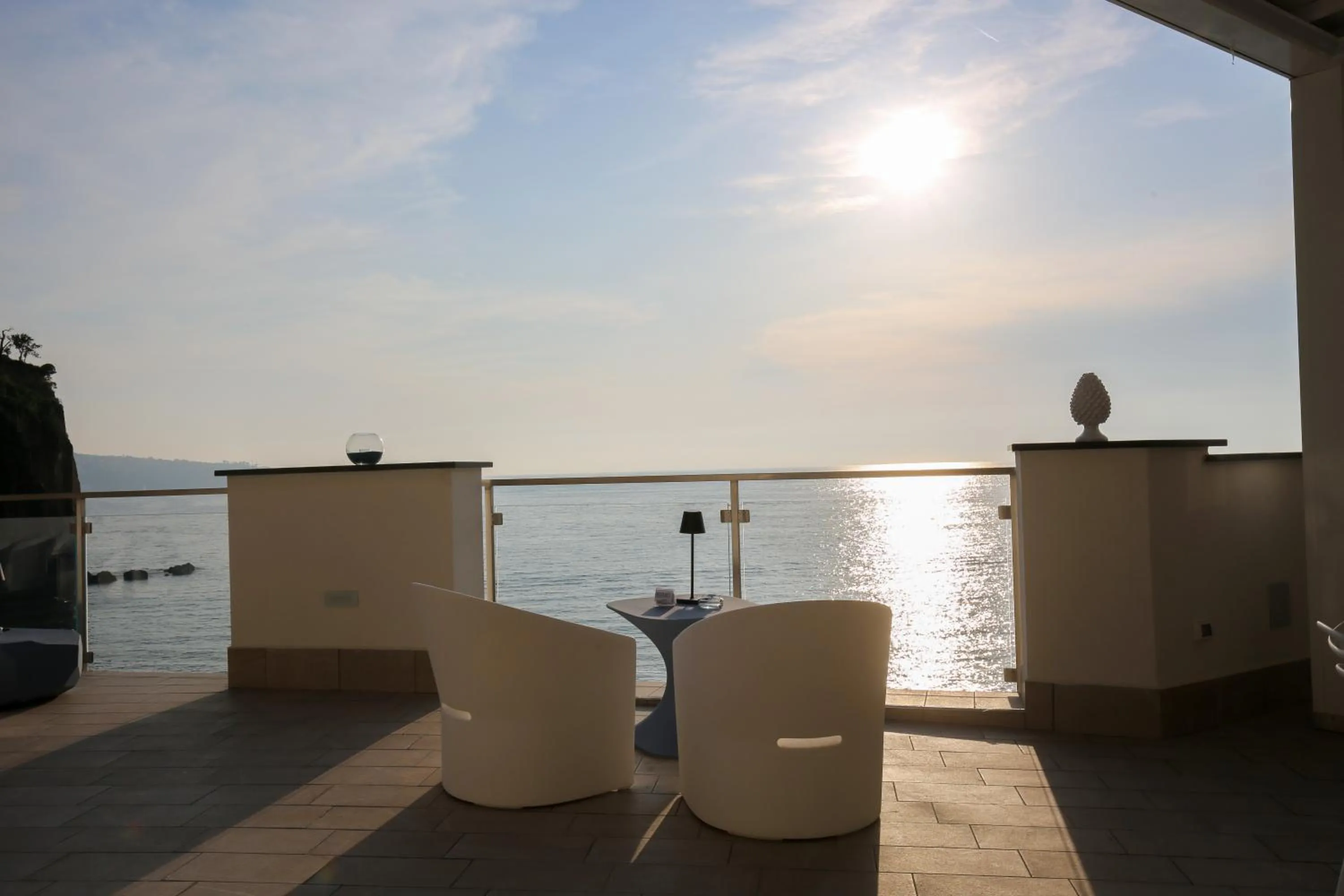 Balcony/Terrace in Hotel Giosue' a mare Sorrento