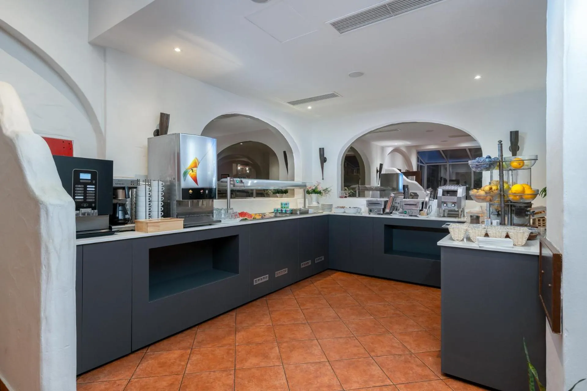 Breakfast in Hotel Perla