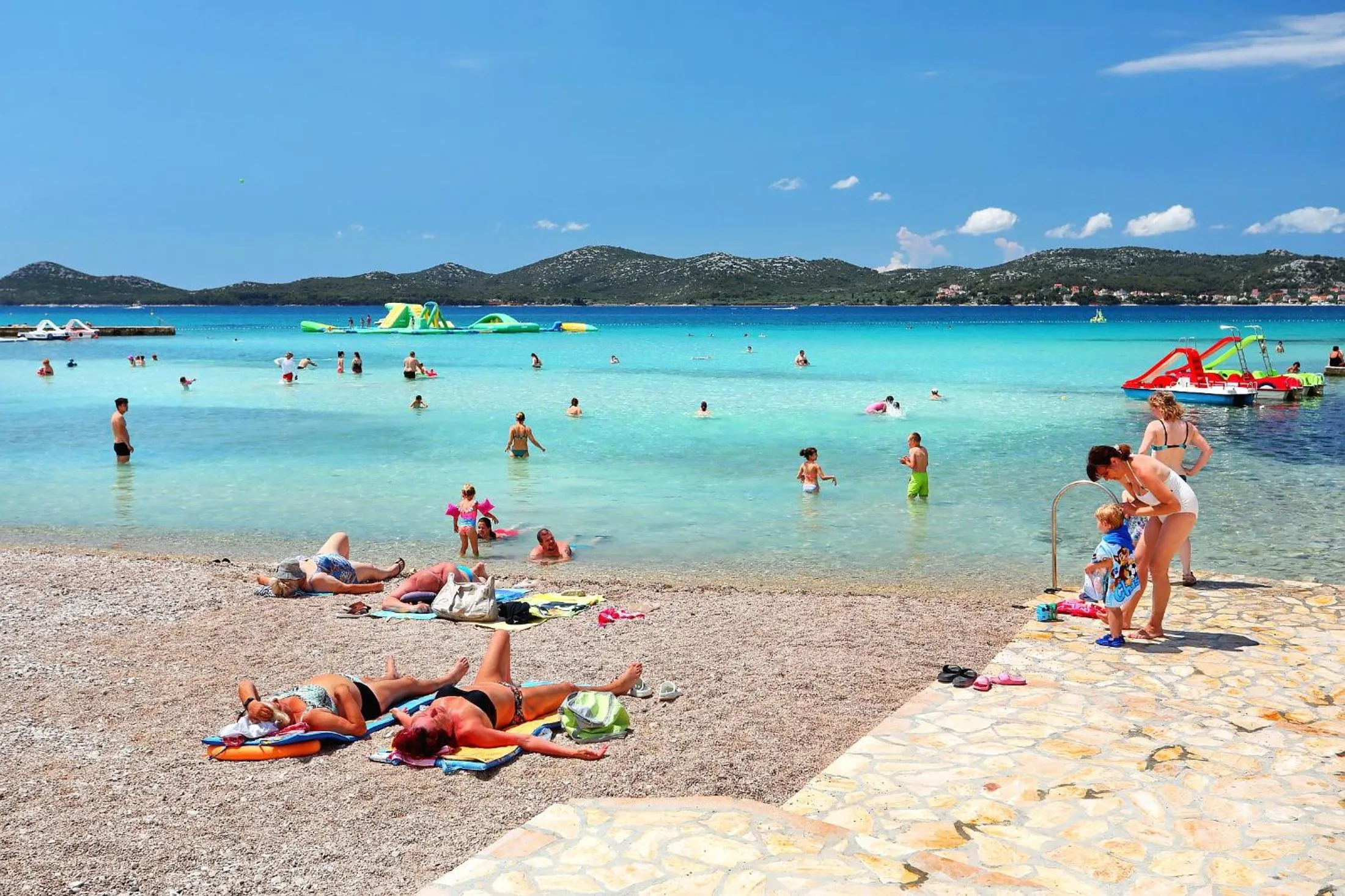 Beach in Ilirija Resort Hotel Ilirija