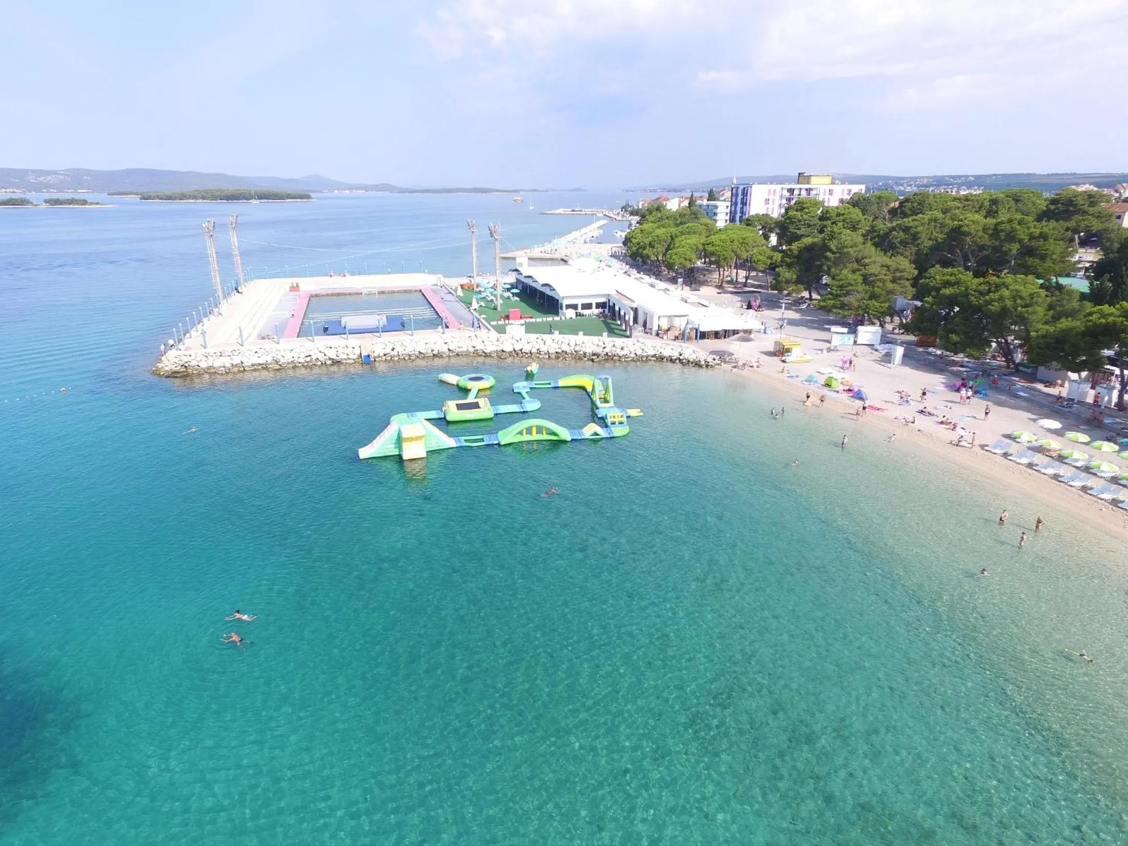 Beach in Ilirija Resort Hotel Ilirija