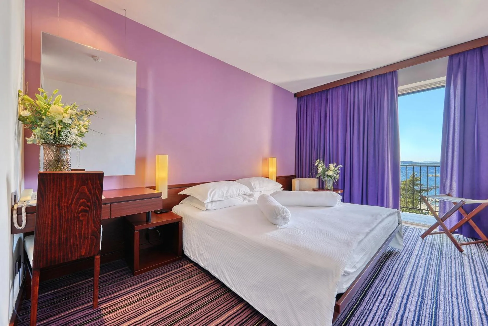 Bedroom, Bed in Ilirija Resort Hotel Adriatic