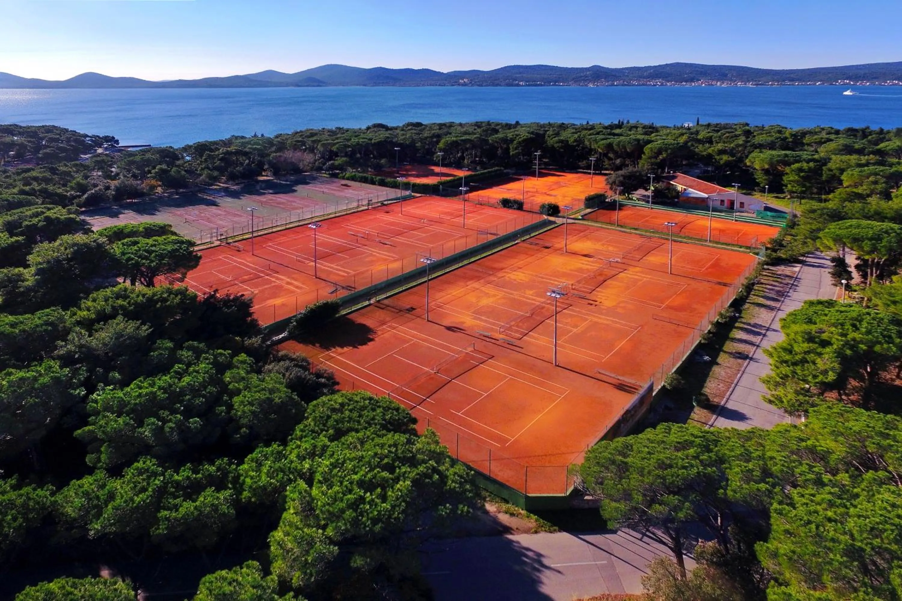 Tennis court in Ilirija Resort Hotel Adriatic