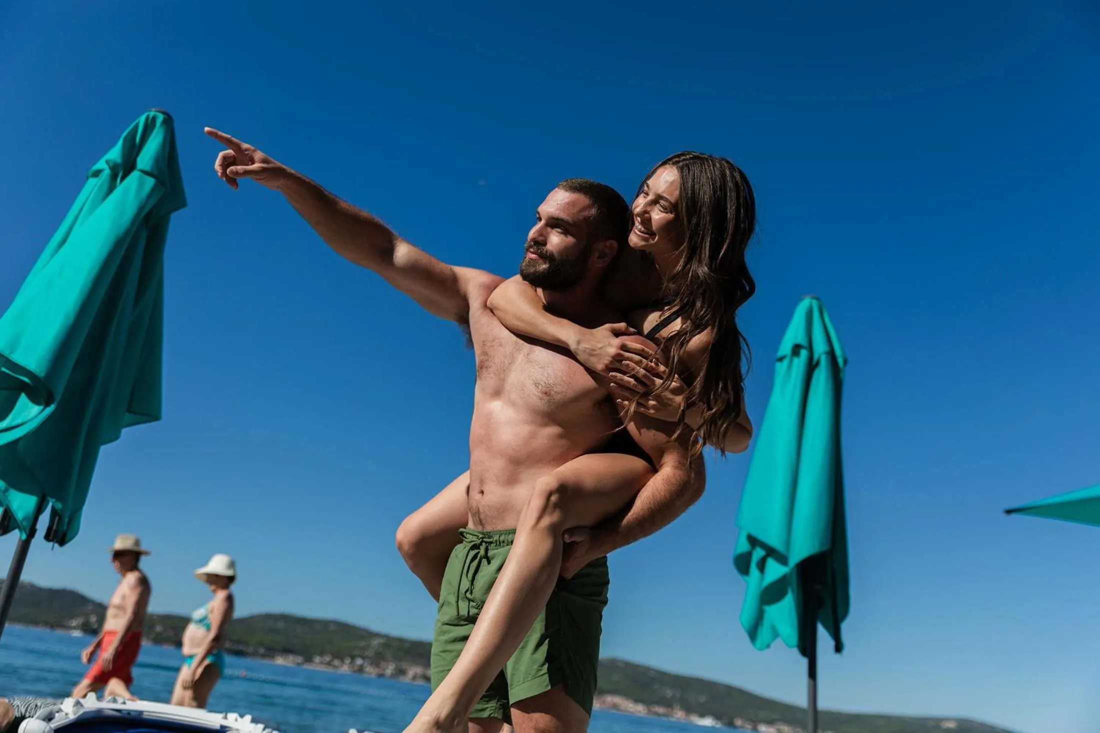 Beach in Ilirija Resort Hotel Adriatic