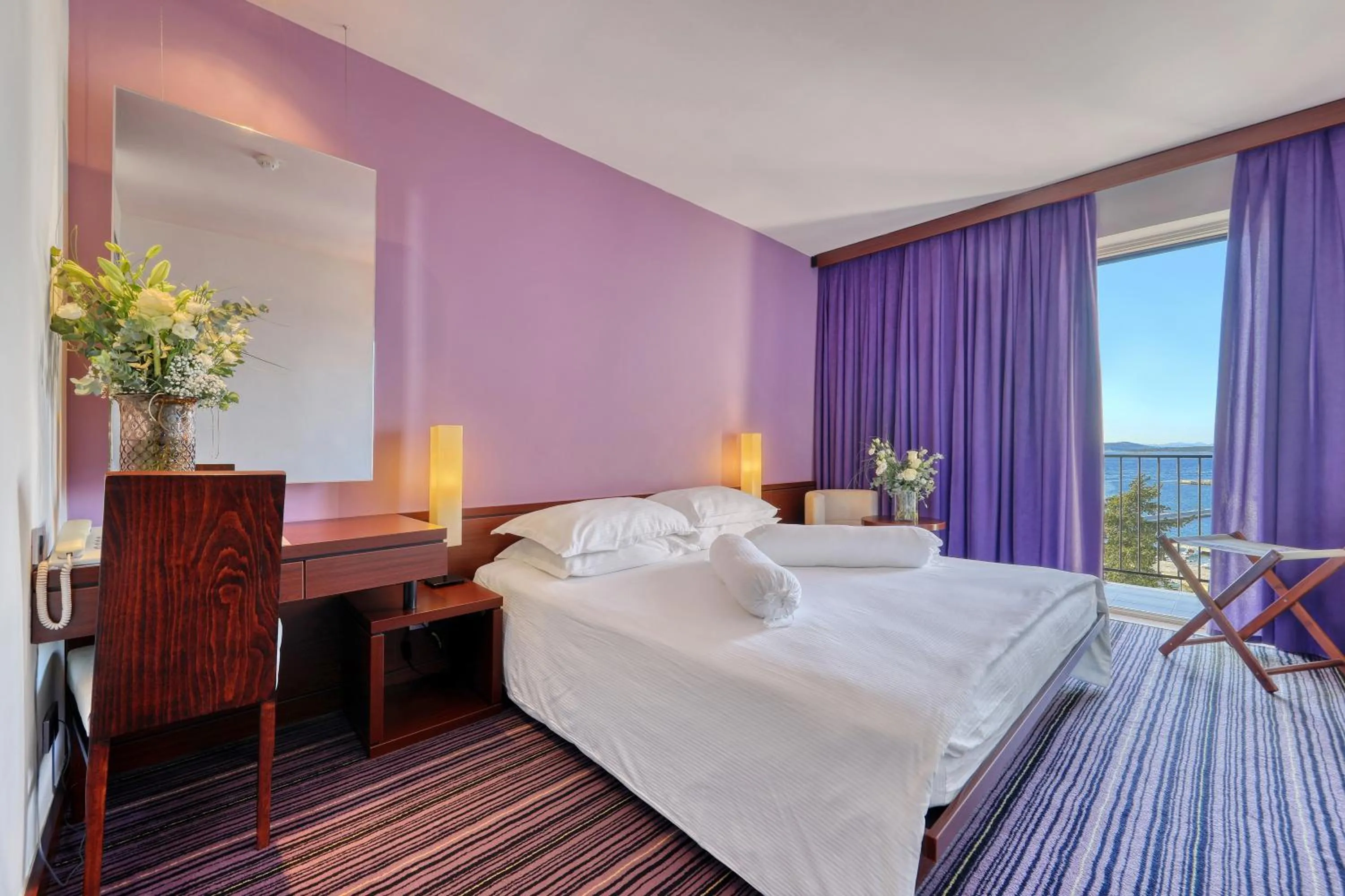 Photo of the whole room, Bed in Ilirija Resort Hotel Adriatic