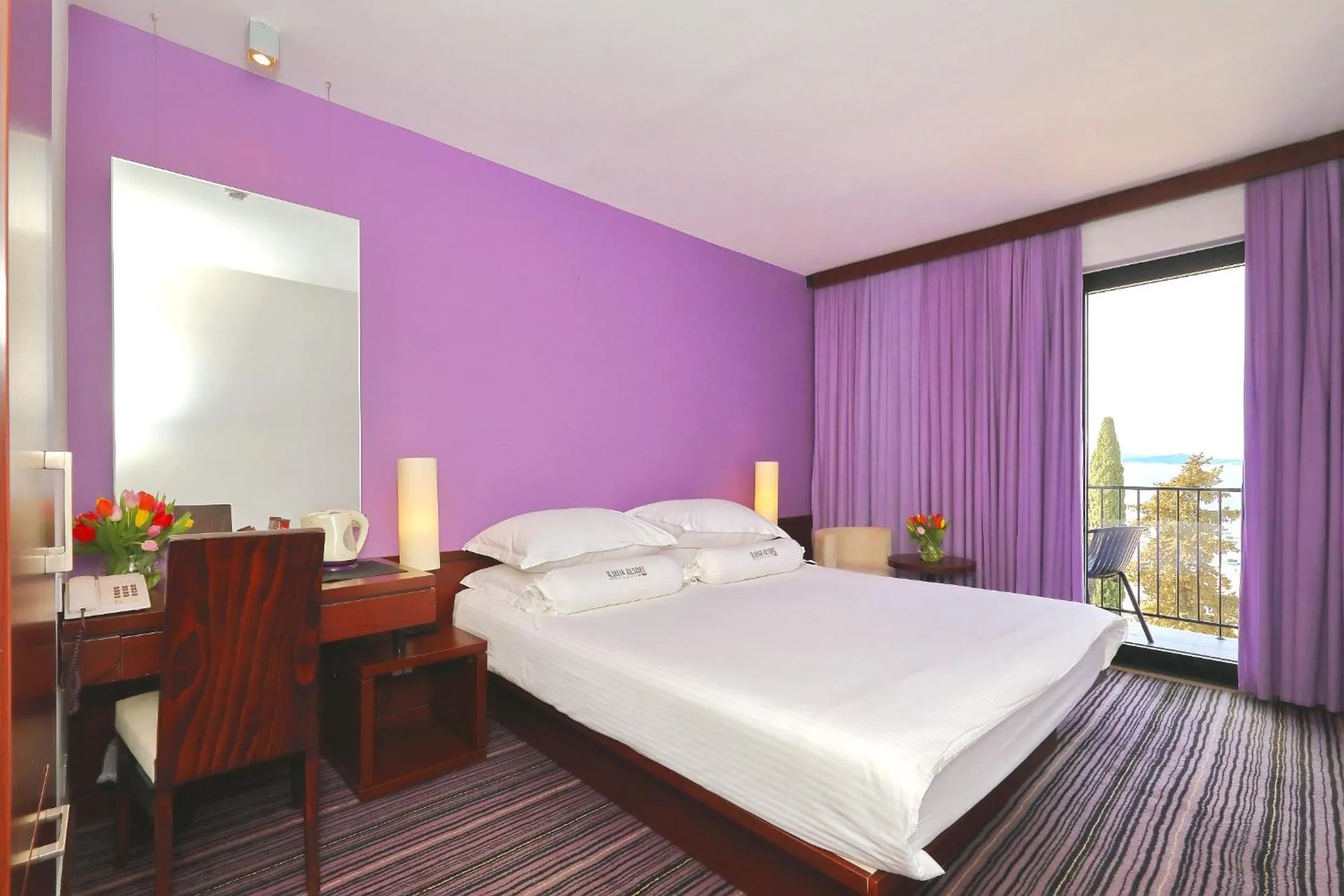 Photo of the whole room, Bed in Ilirija Resort Hotel Adriatic