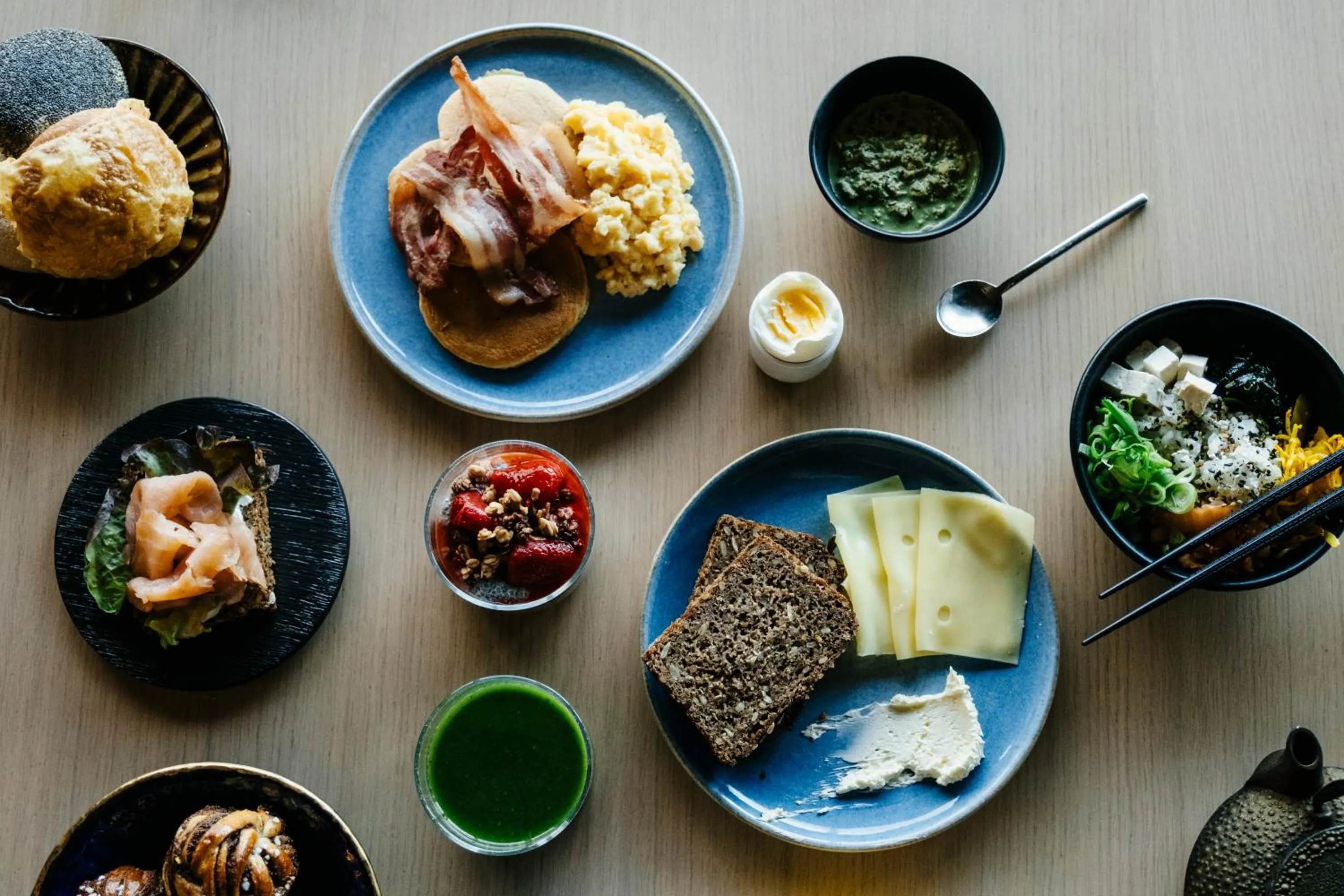 Buffet breakfast in Hobo Hotel Stockholm