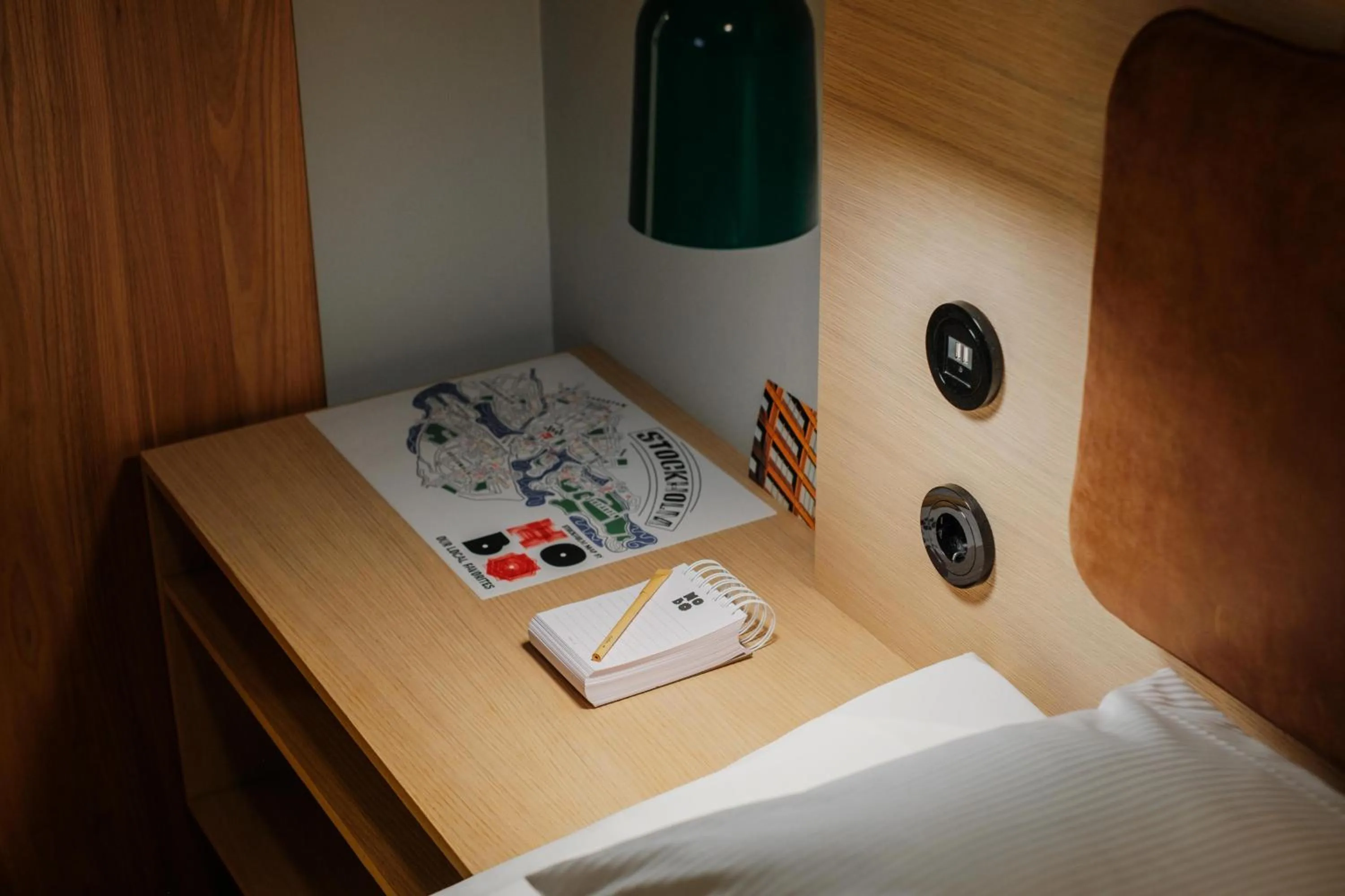 Bedroom in Hobo Hotel Stockholm