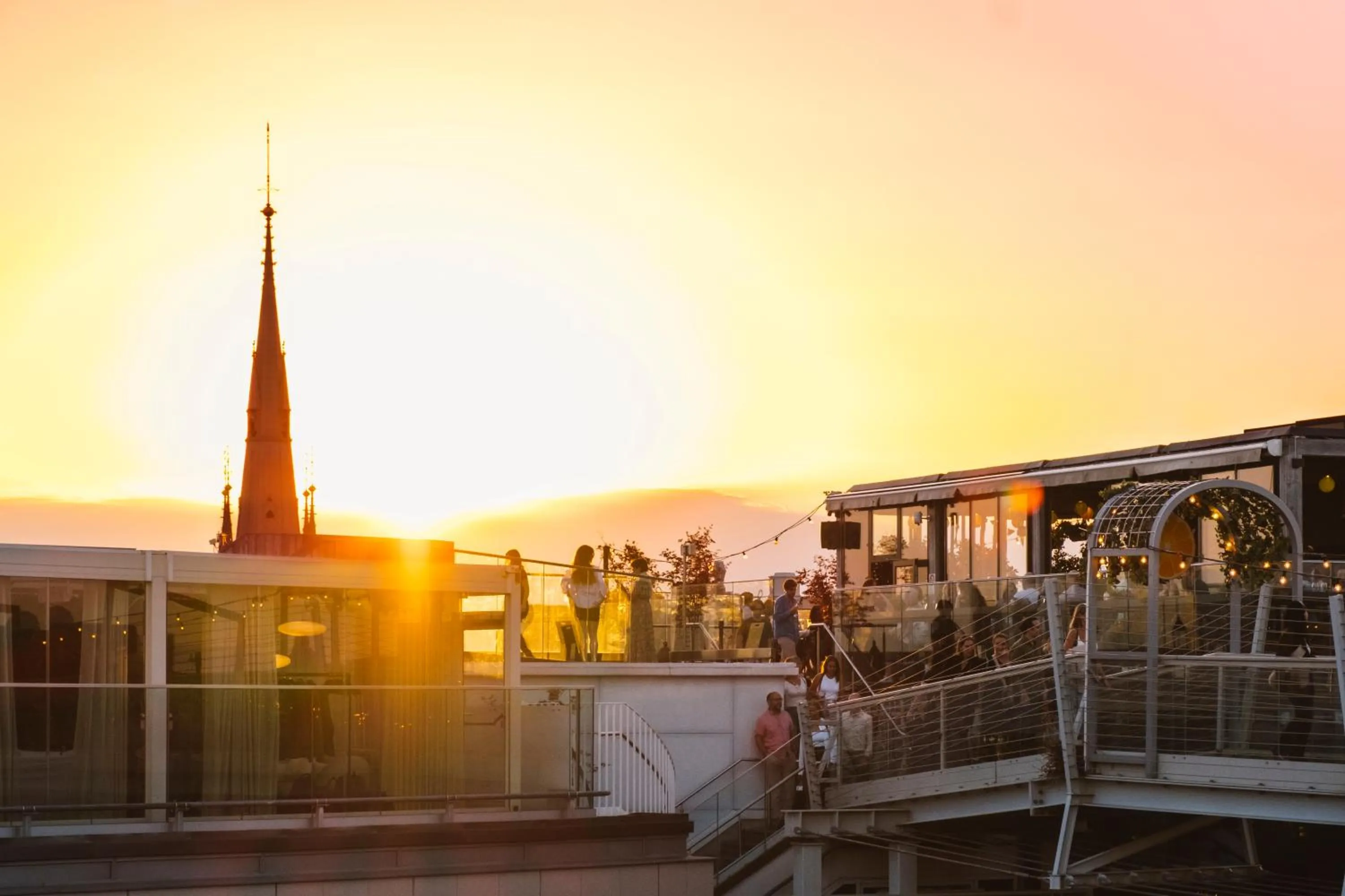 City view in Hobo Hotel Stockholm