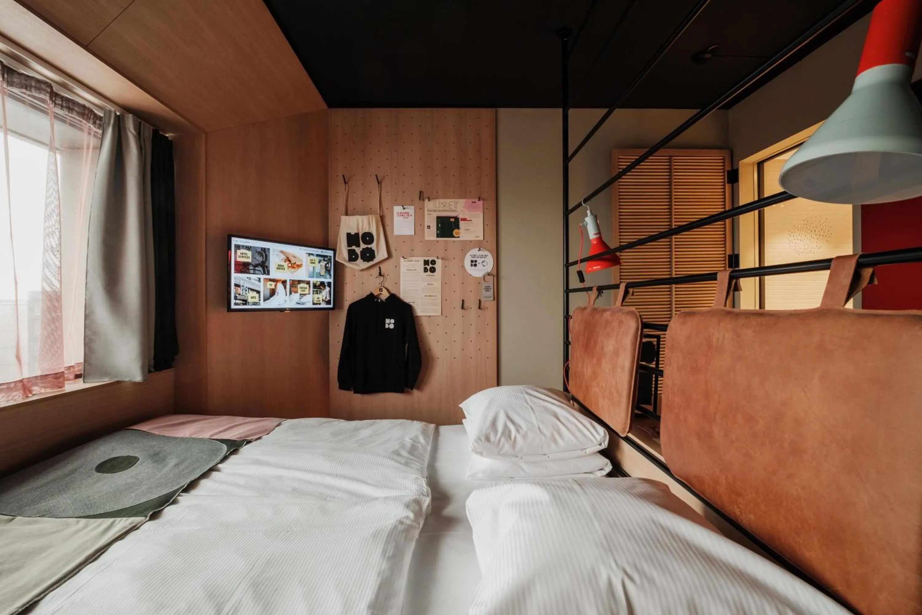 Bed in Hobo Hotel Stockholm