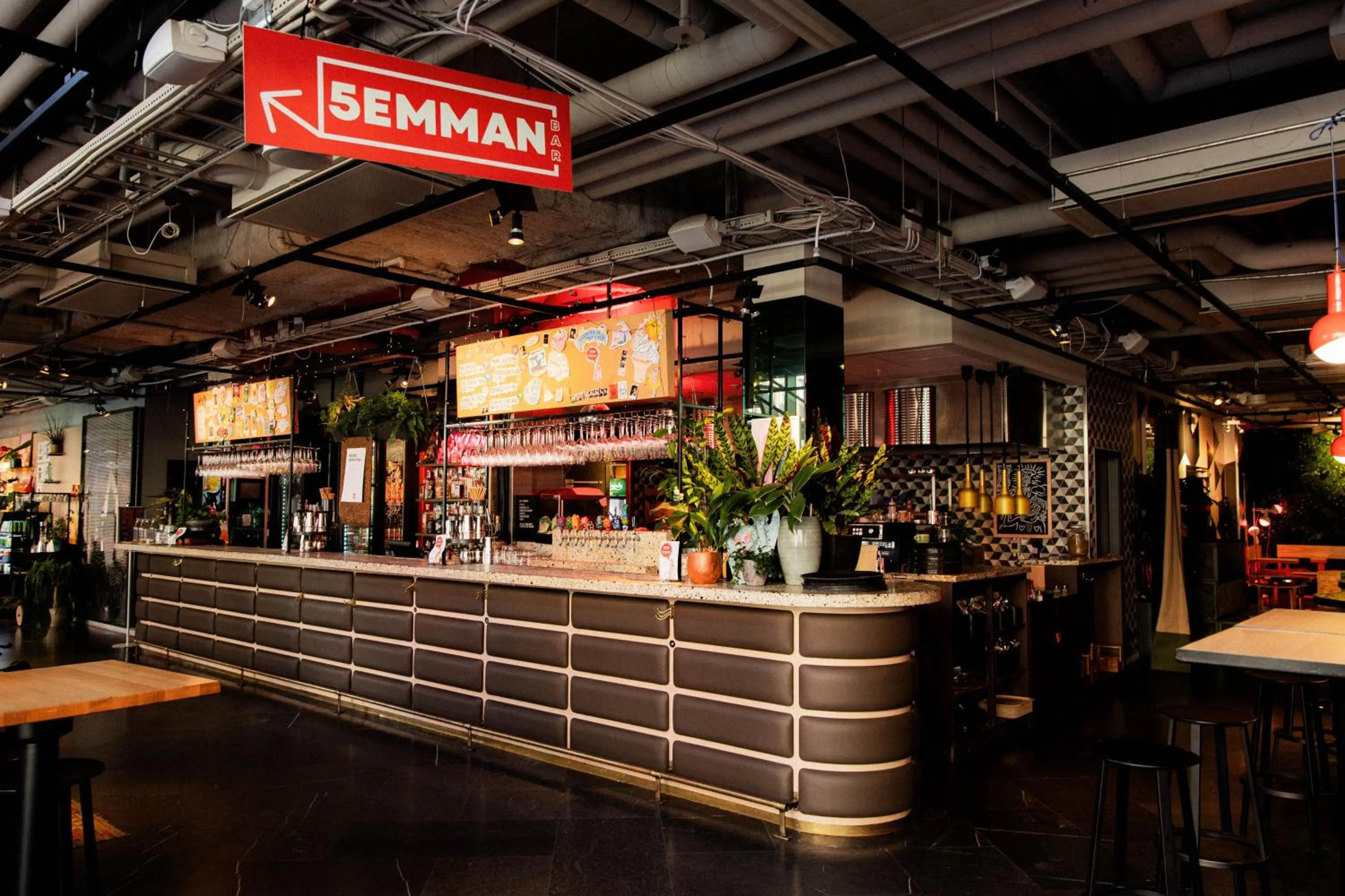 Restaurant/places to eat in Hobo Hotel Stockholm