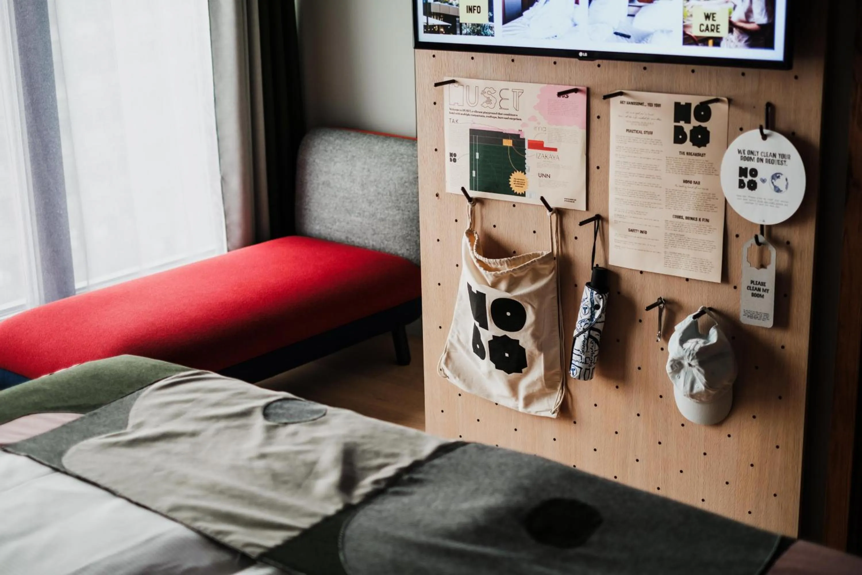 Photo of the whole room, Bed in Hobo Hotel Stockholm