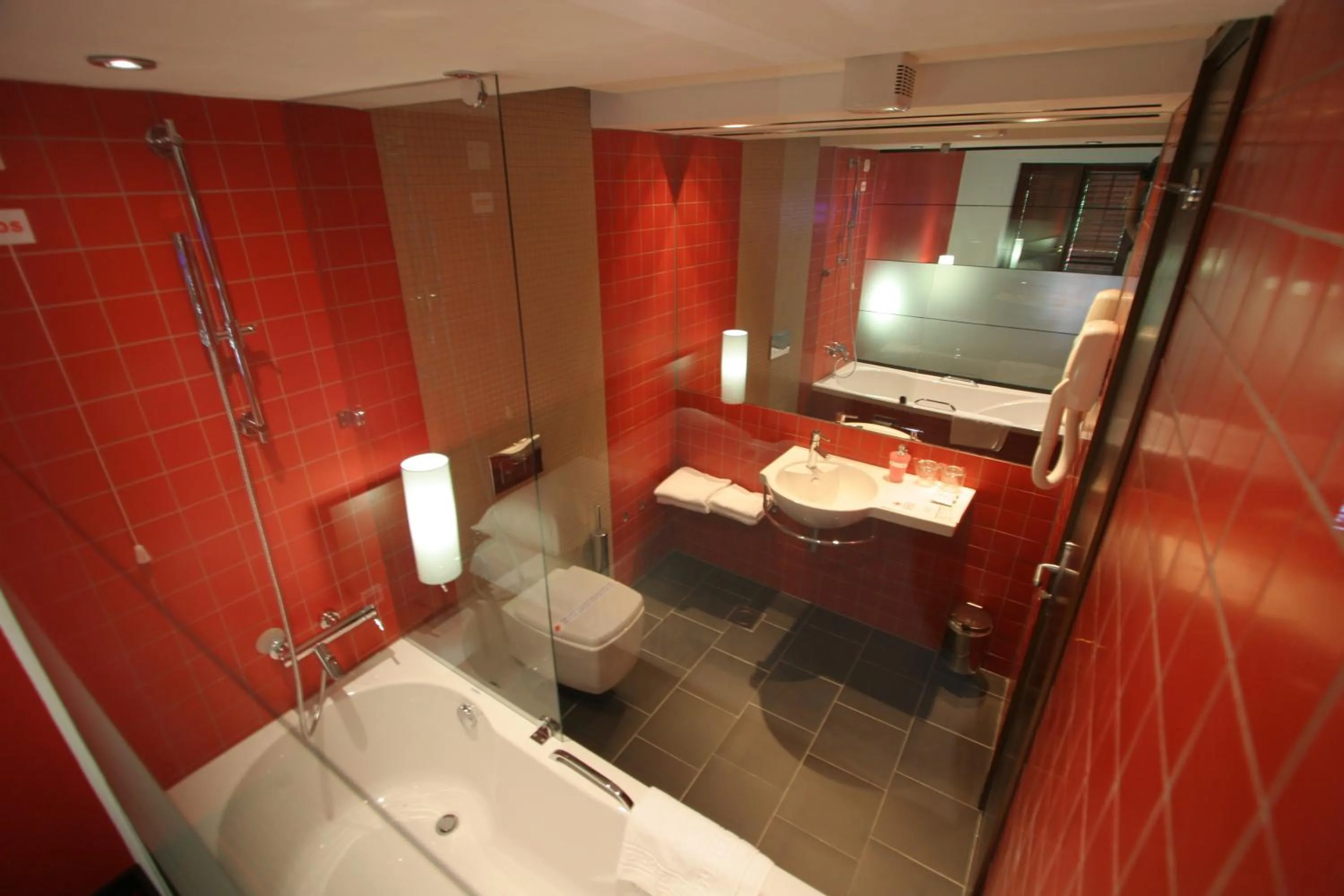 Toilet in Hotel Villa Donat