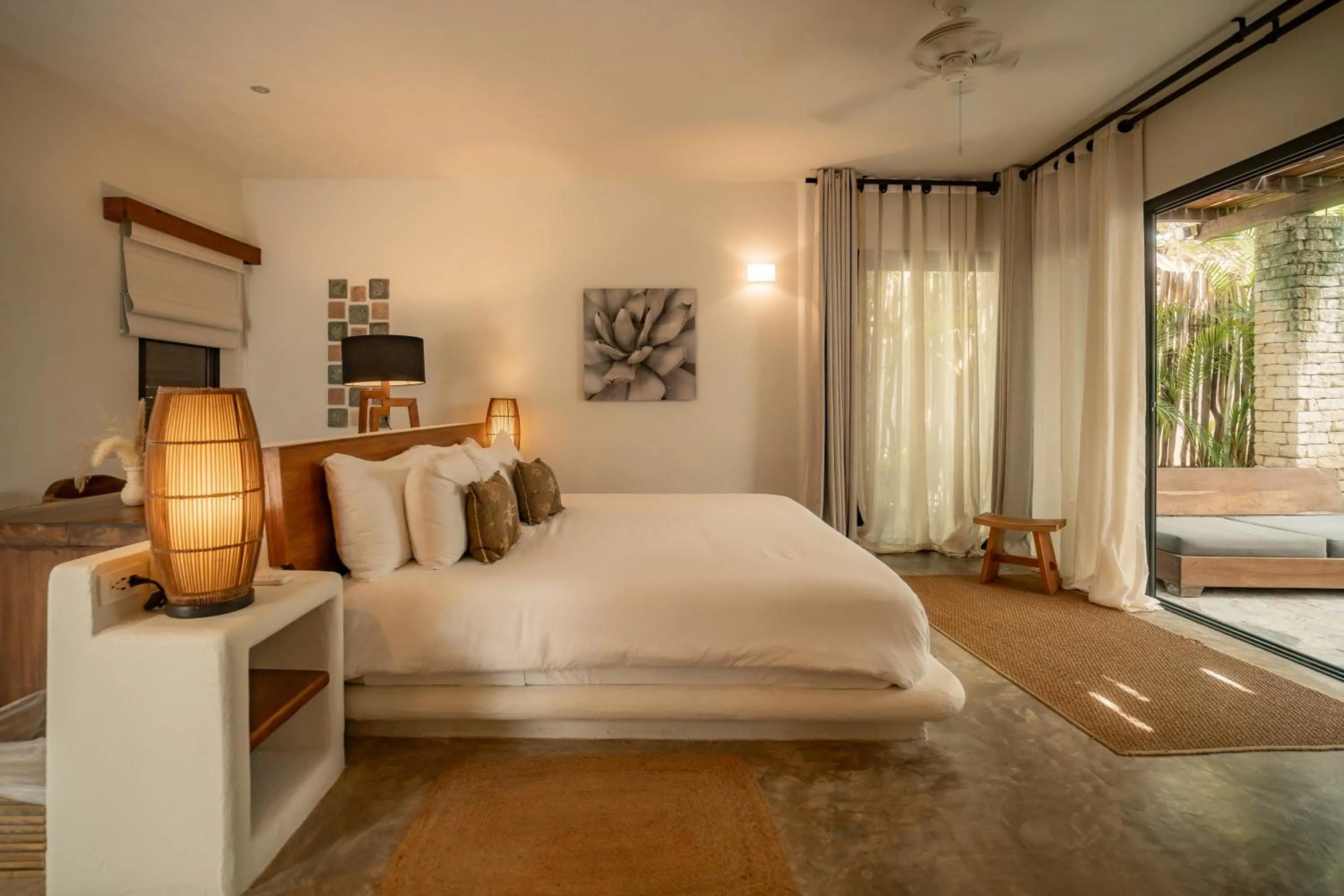 Garden view, Bed in Chiringuito Tulum